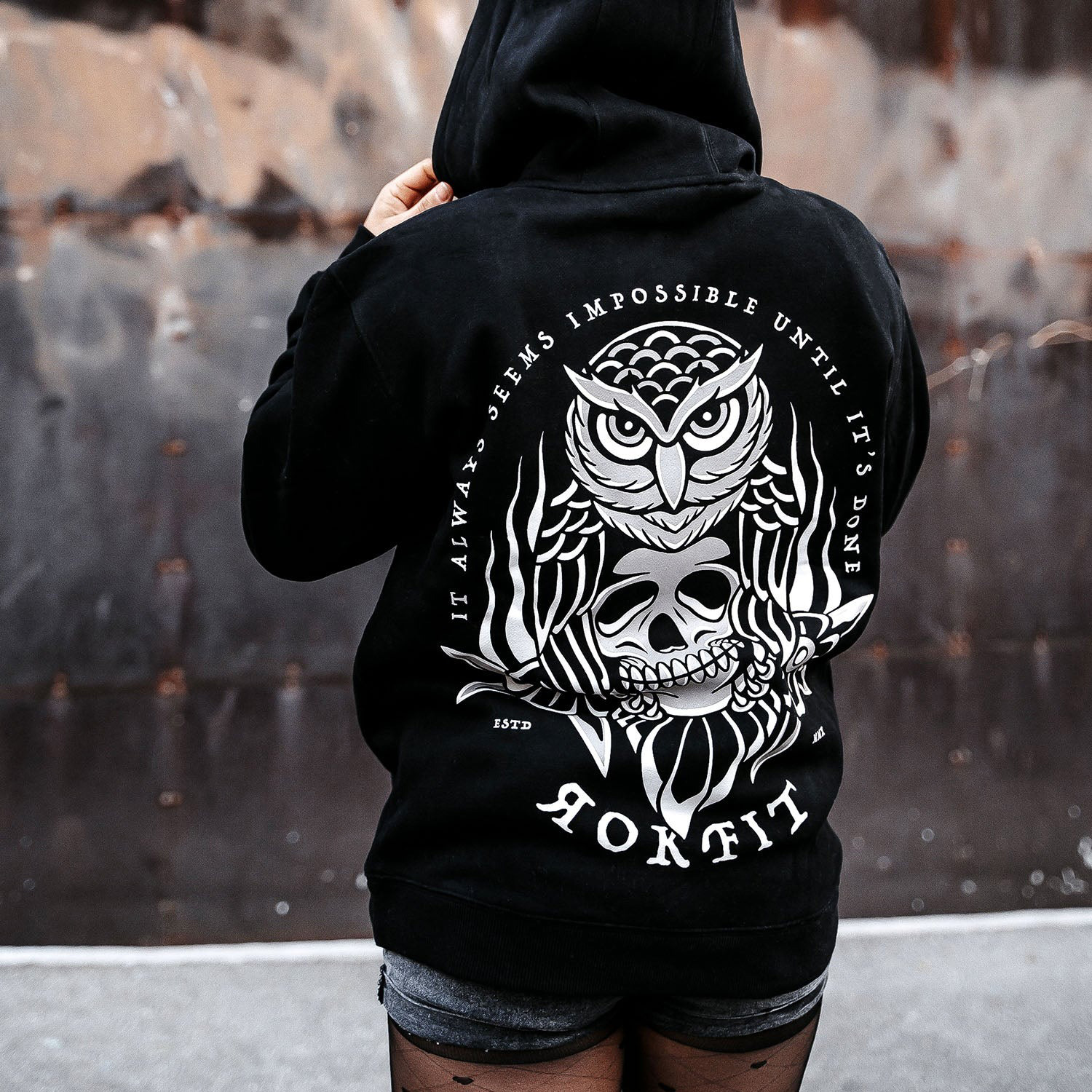 Custom men's hoodies 100% cotton streetwear oversized hoodie acid washed hoodies for men & women - view 4
