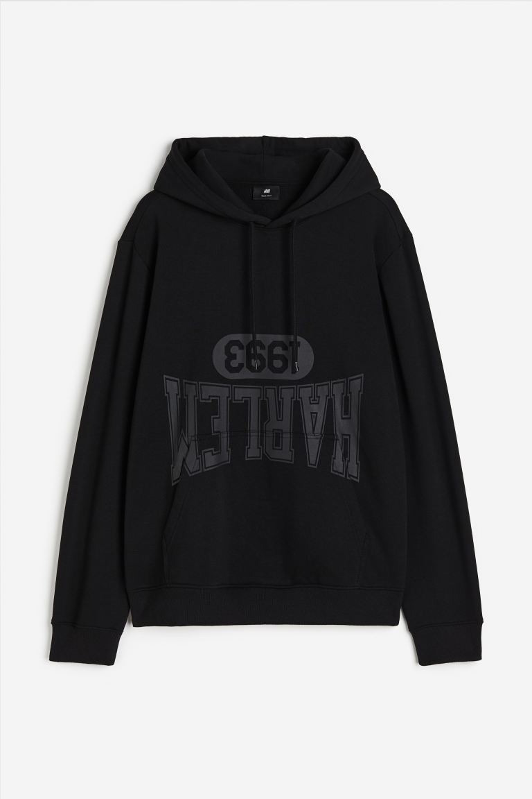 Wholesale Custom Heavyweight Cotton Puff Print Acid Wash Men's Pullover Hoodies Sweatshirts  - view 2
