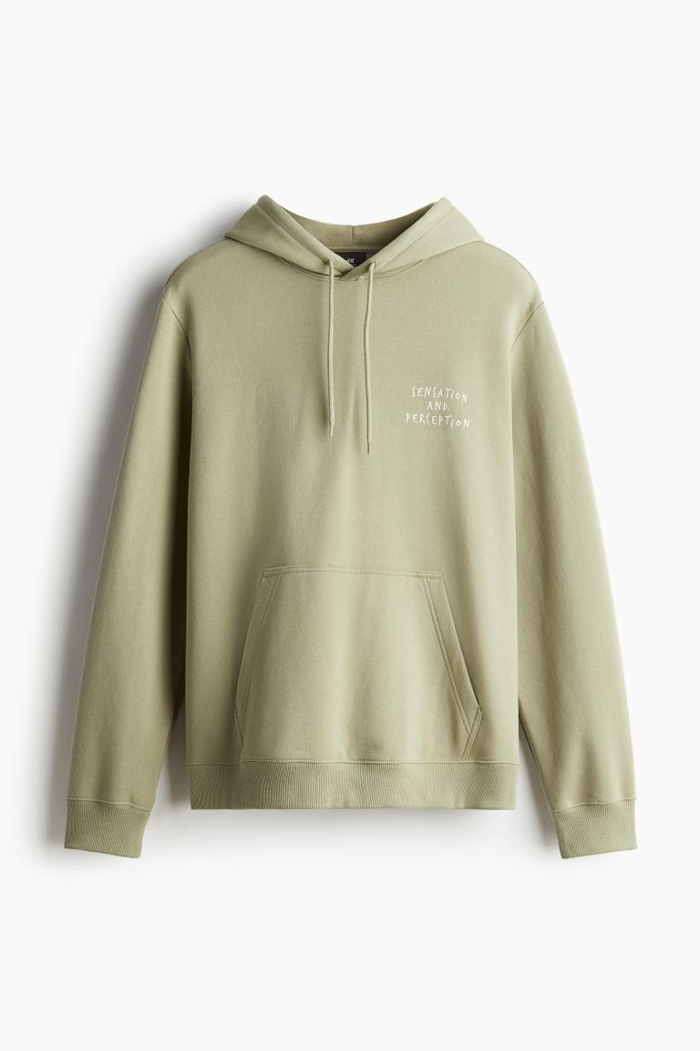 Wholesale Custom Heavyweight Cotton Puff Print Acid Wash Men's Pullover Hoodies Sweatshirts  - view 3