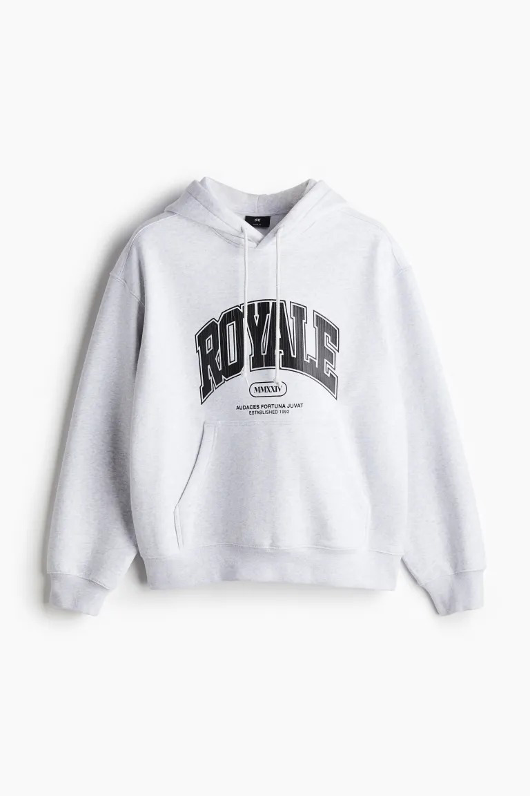 Wholesale men's hoodies 100% cotton heavyweight oversized custom puff printing streetwear