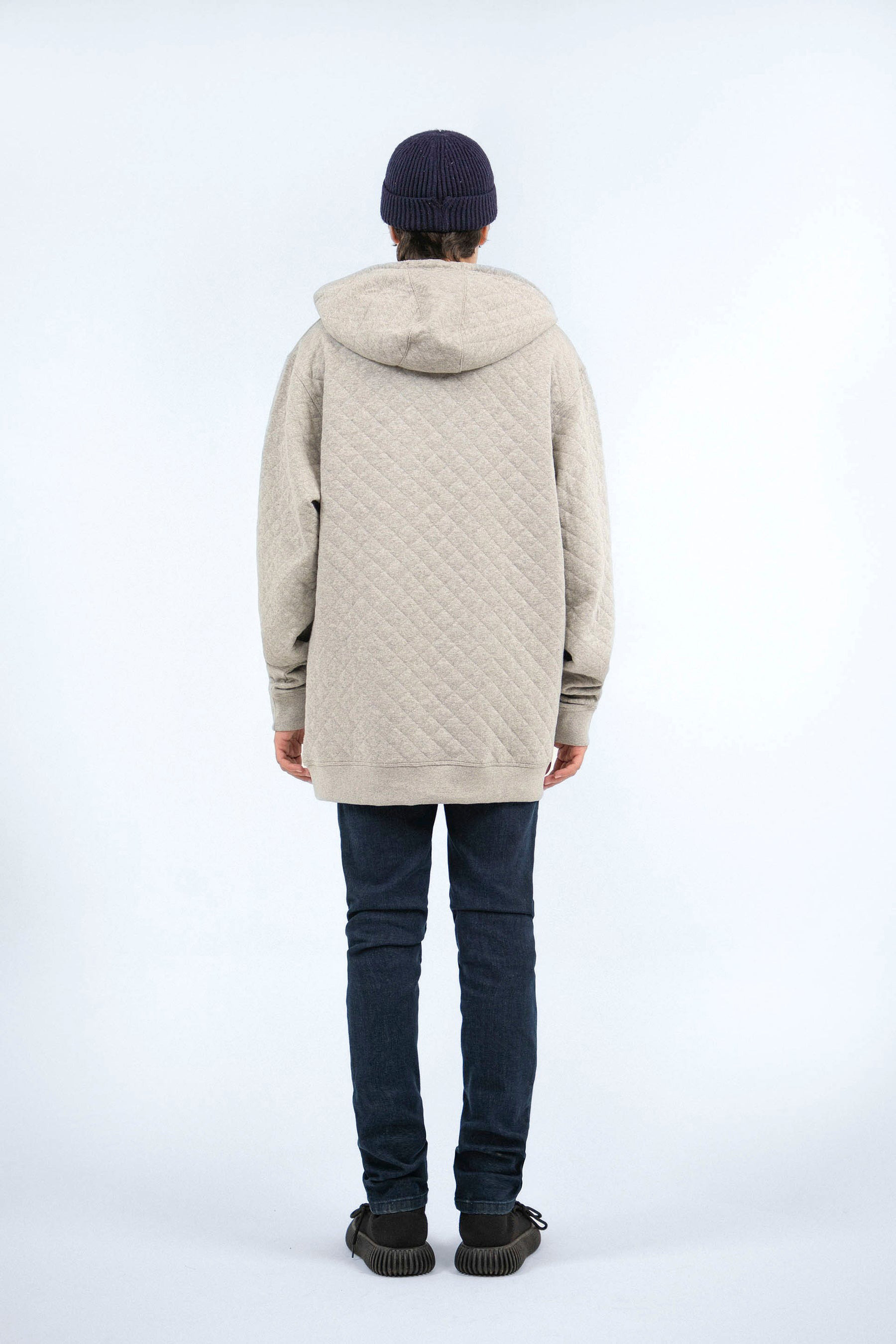 Premium High Quality Embossed Logo Sweaters Sweatshirt Custom Oversized Hoodies  - view 2