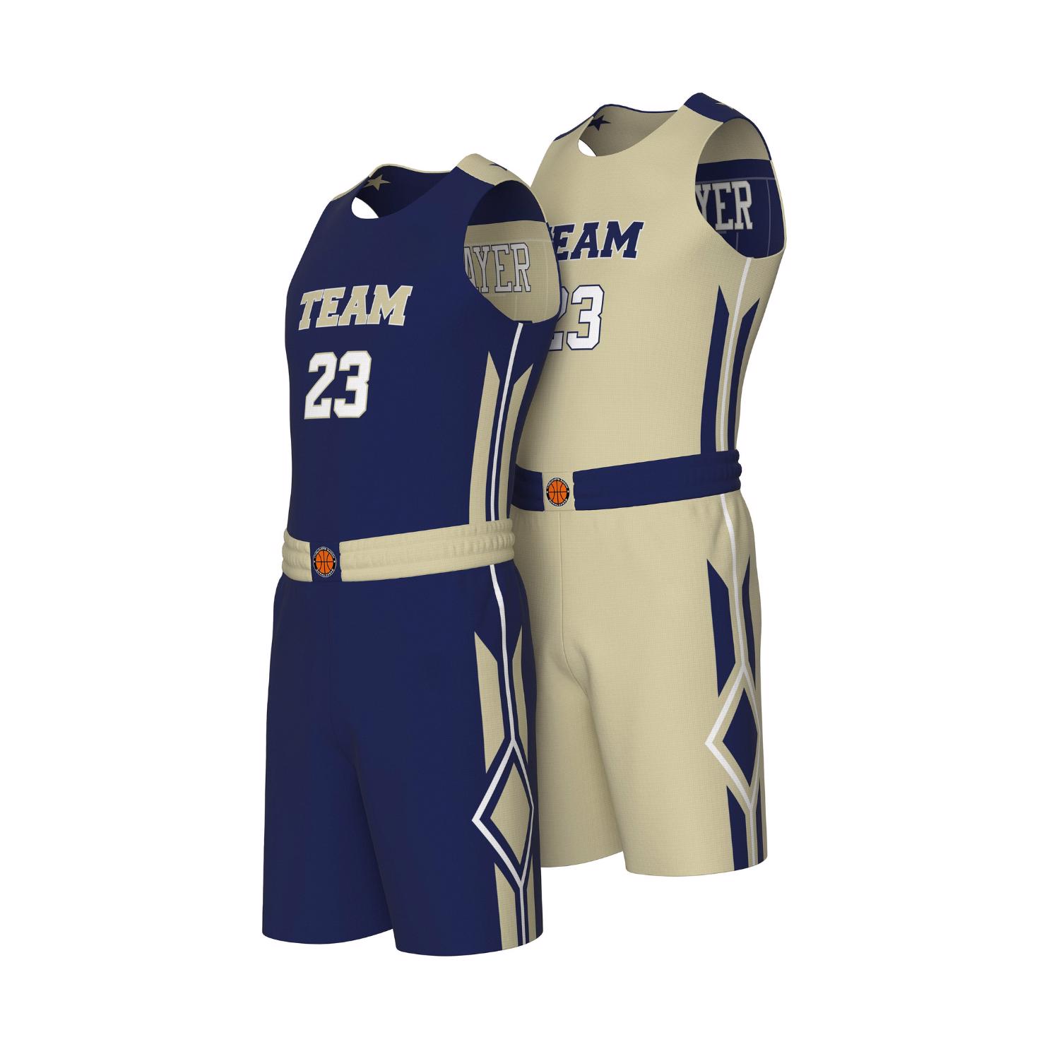 Custom Sublimation 7v7 Basketball Uniforms for Adults Sport Wear cheap price Basketball Jersey - view 3