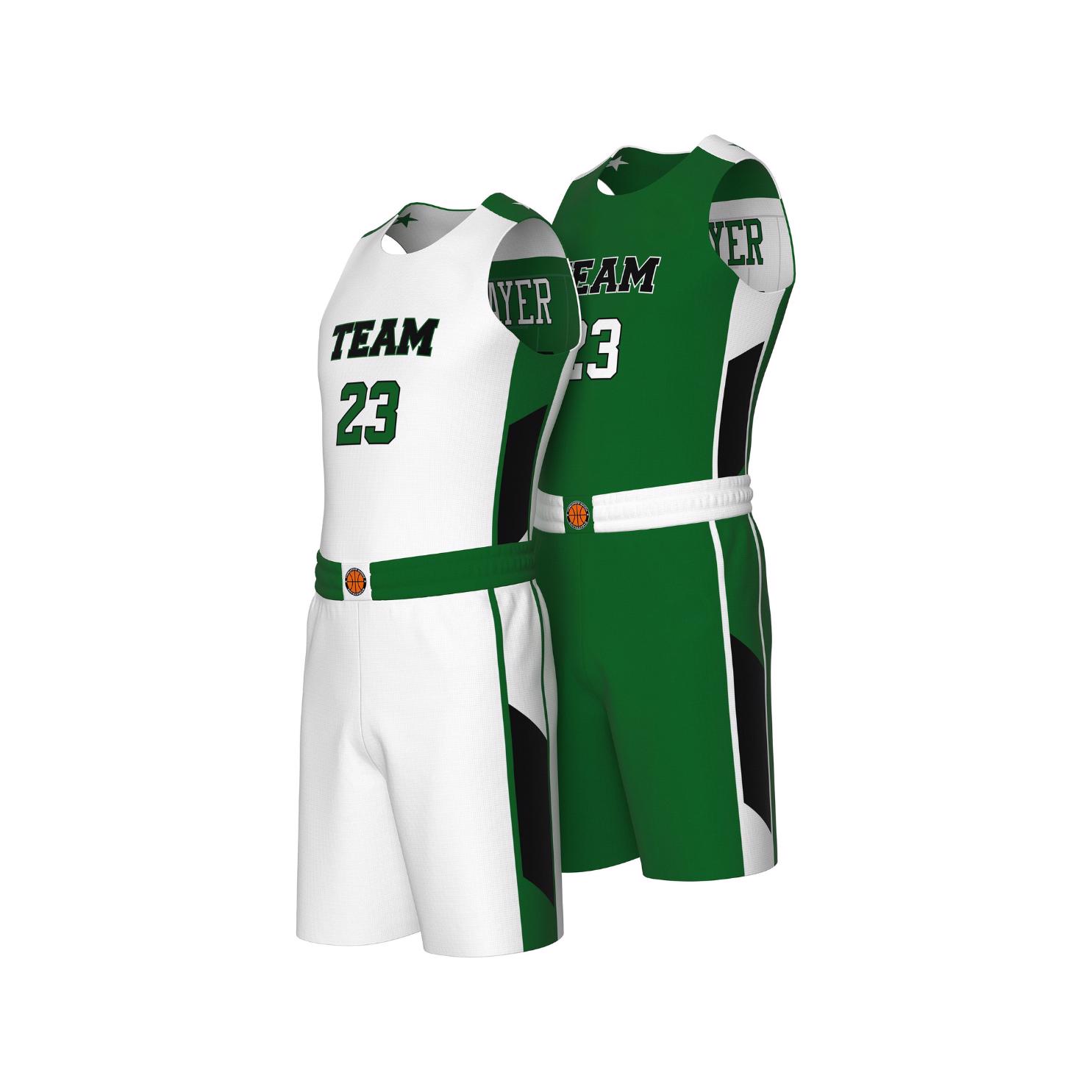 Sublimation 7v7 Basketball Uniforms for Adults Custom Sport Wear Basketball Jersey Set - view 8