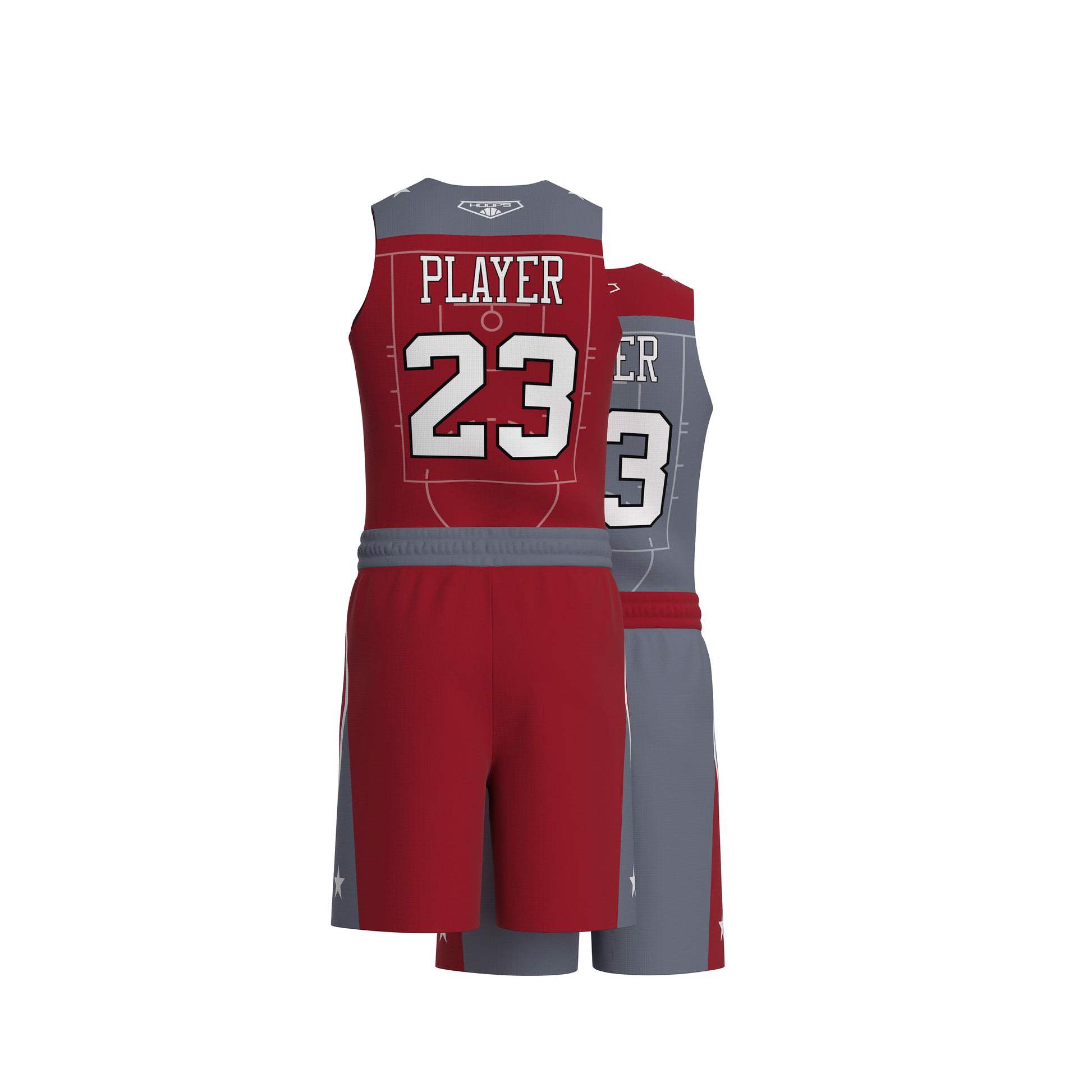 High Quality Custom Sublimation 7v7 Basketball Uniforms for Adults Sport Wear Basketball Jersey - view 2