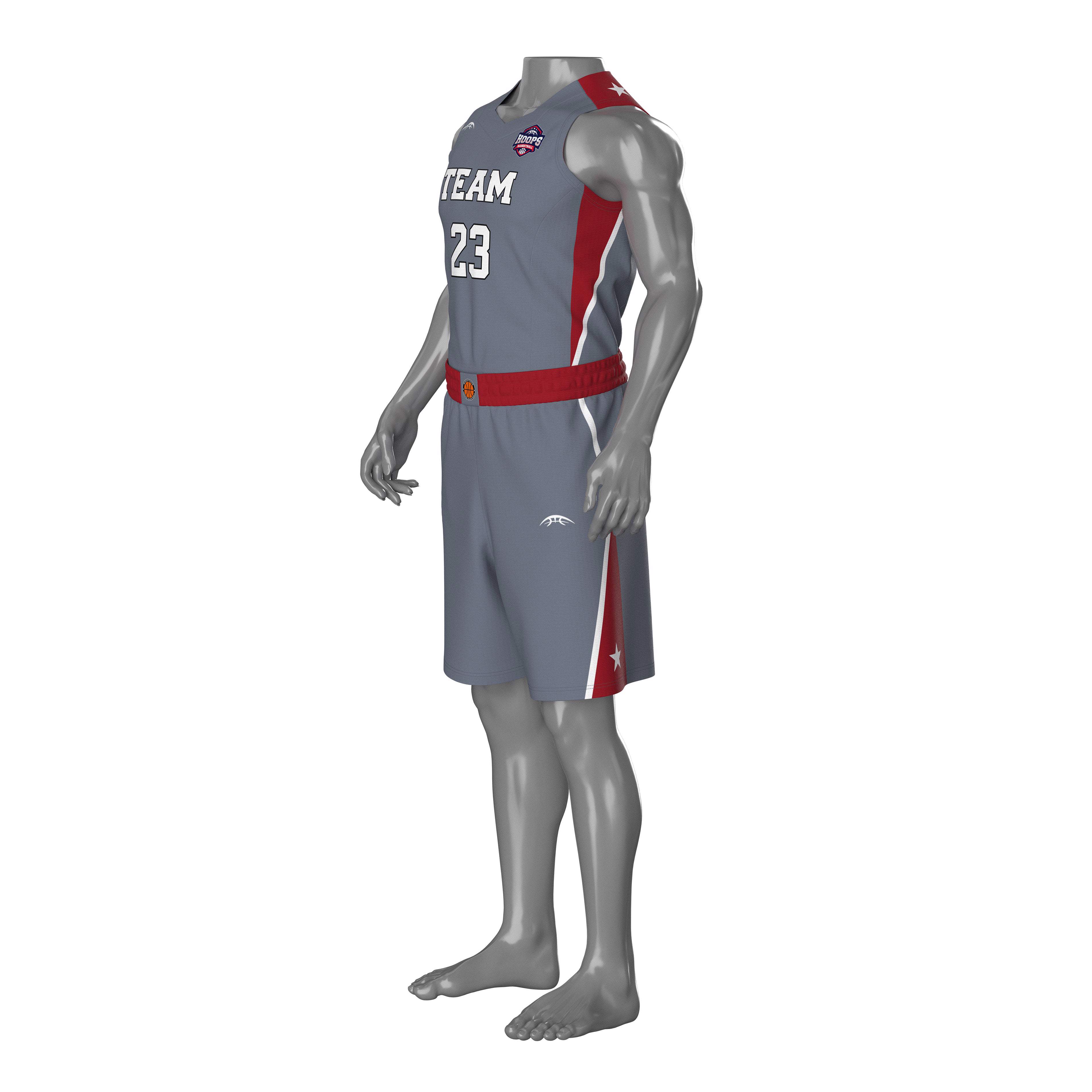 High Quality Custom Sublimation 7v7 Basketball Uniforms for Adults Sport Wear Basketball Jersey - view 6
