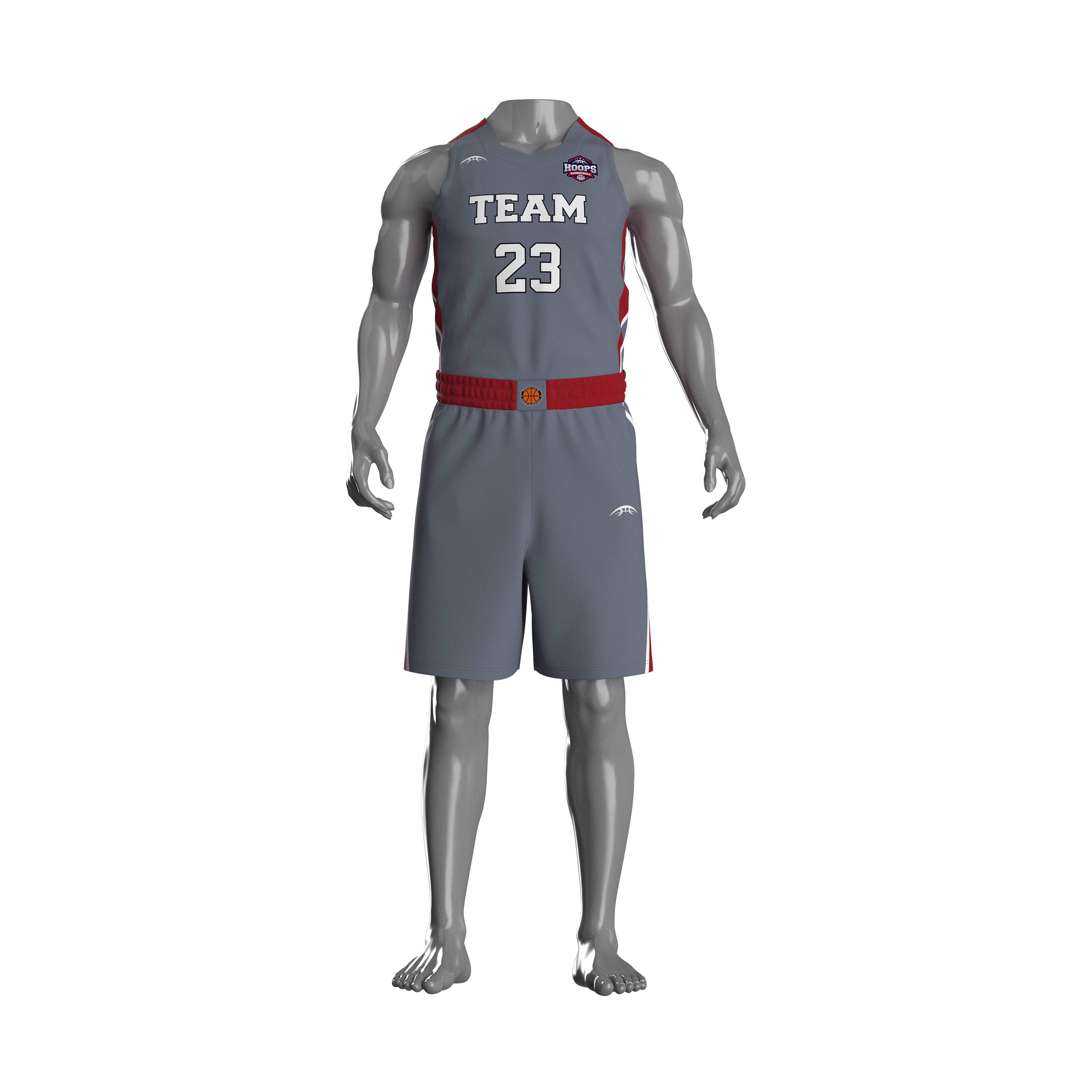 High Quality Custom Sublimation 7v7 Basketball Uniforms for Adults Sport Wear Basketball Jersey - view 11