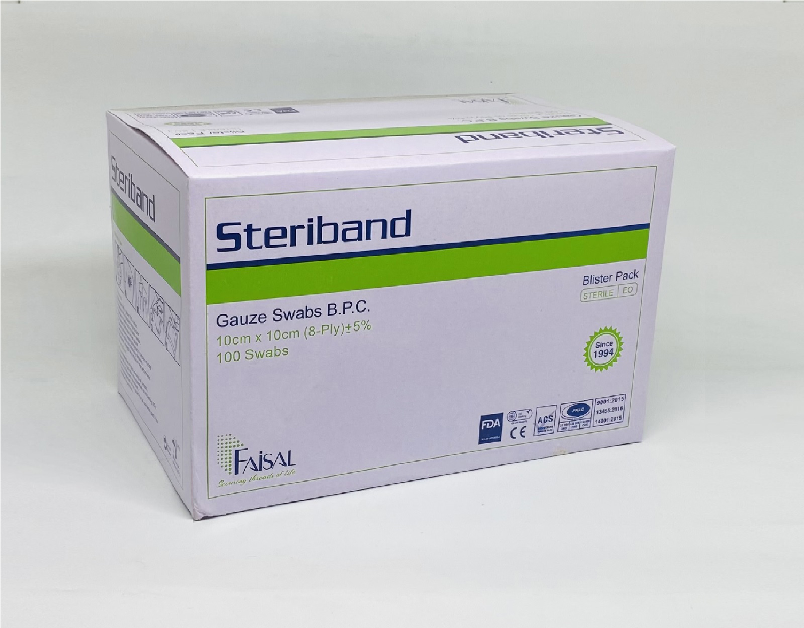Steriband Gauze Swabs