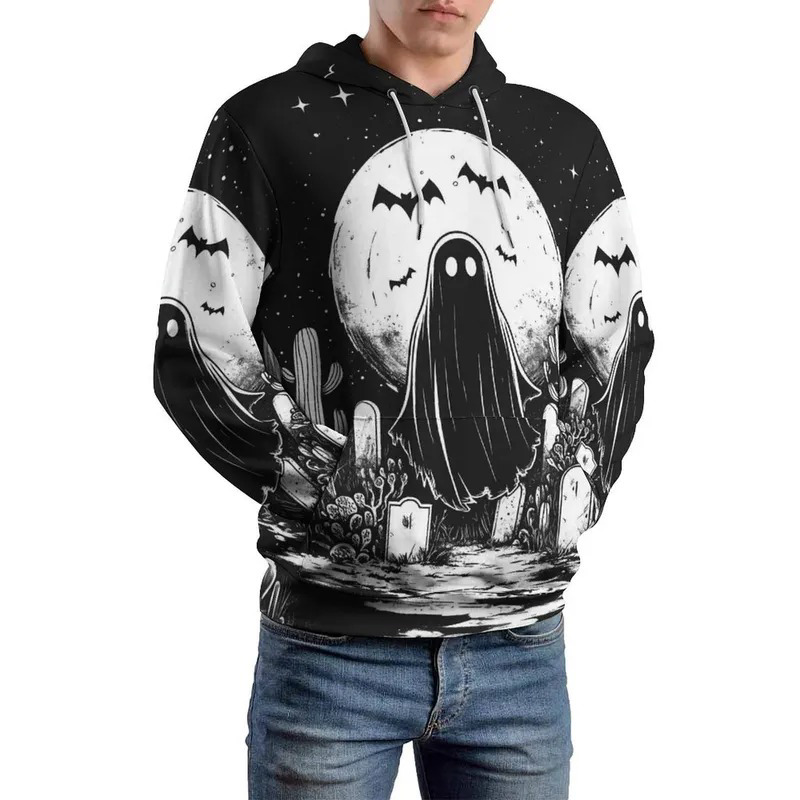 Wholesale Vintage Washed Hoodies Mens Custom Logo Printed Heavyweight Printed Hoodies For Men's - view 5