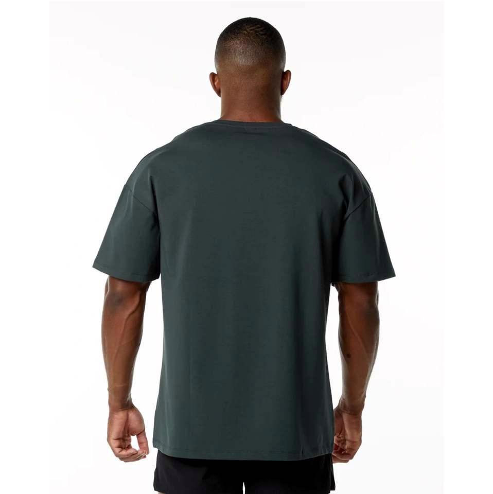 Mens Texture Seam Detail Basics Short Sleeve T-Shirts