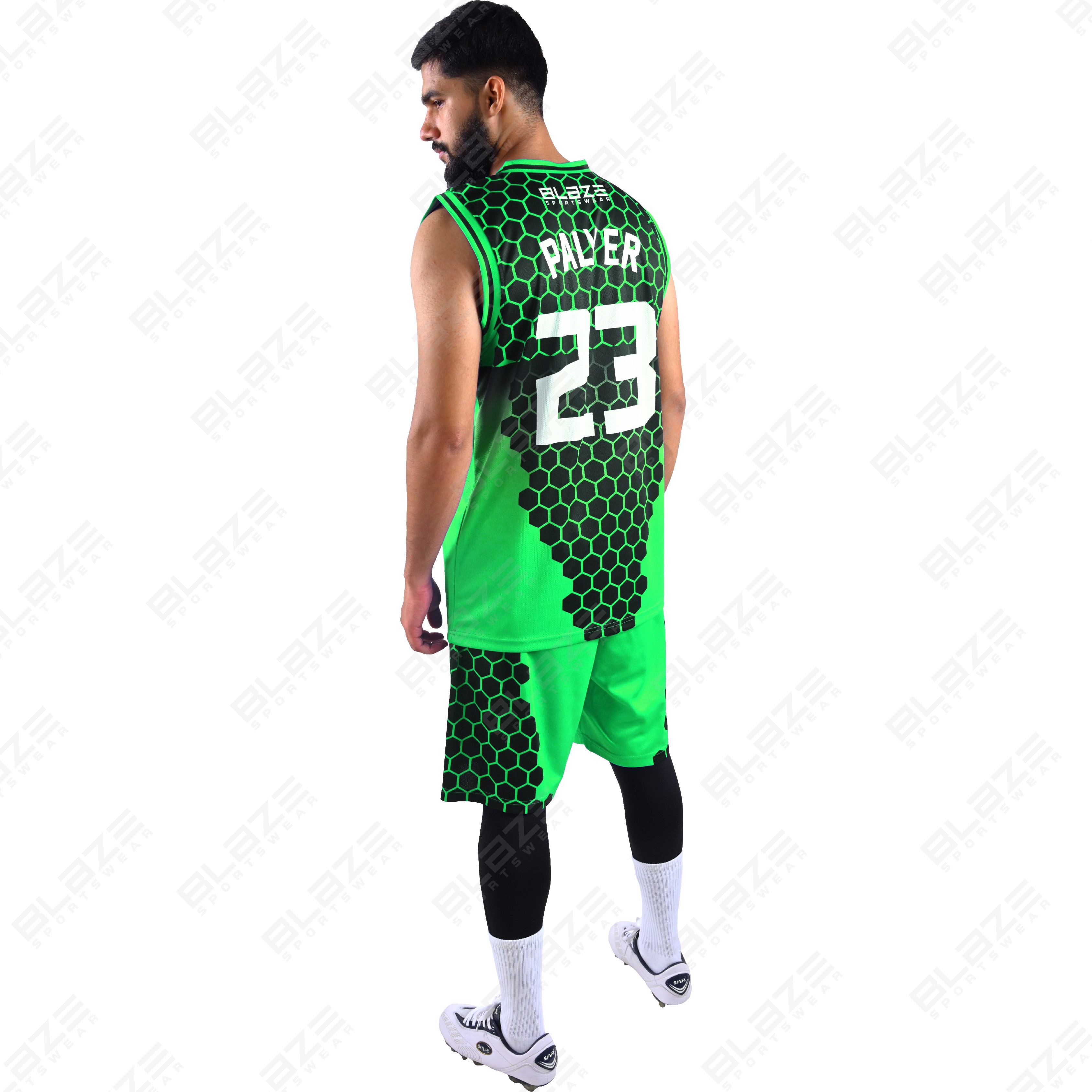  Custom soccer kit made from lightweight 100% polyester with digital sublimation for top performance - view 3