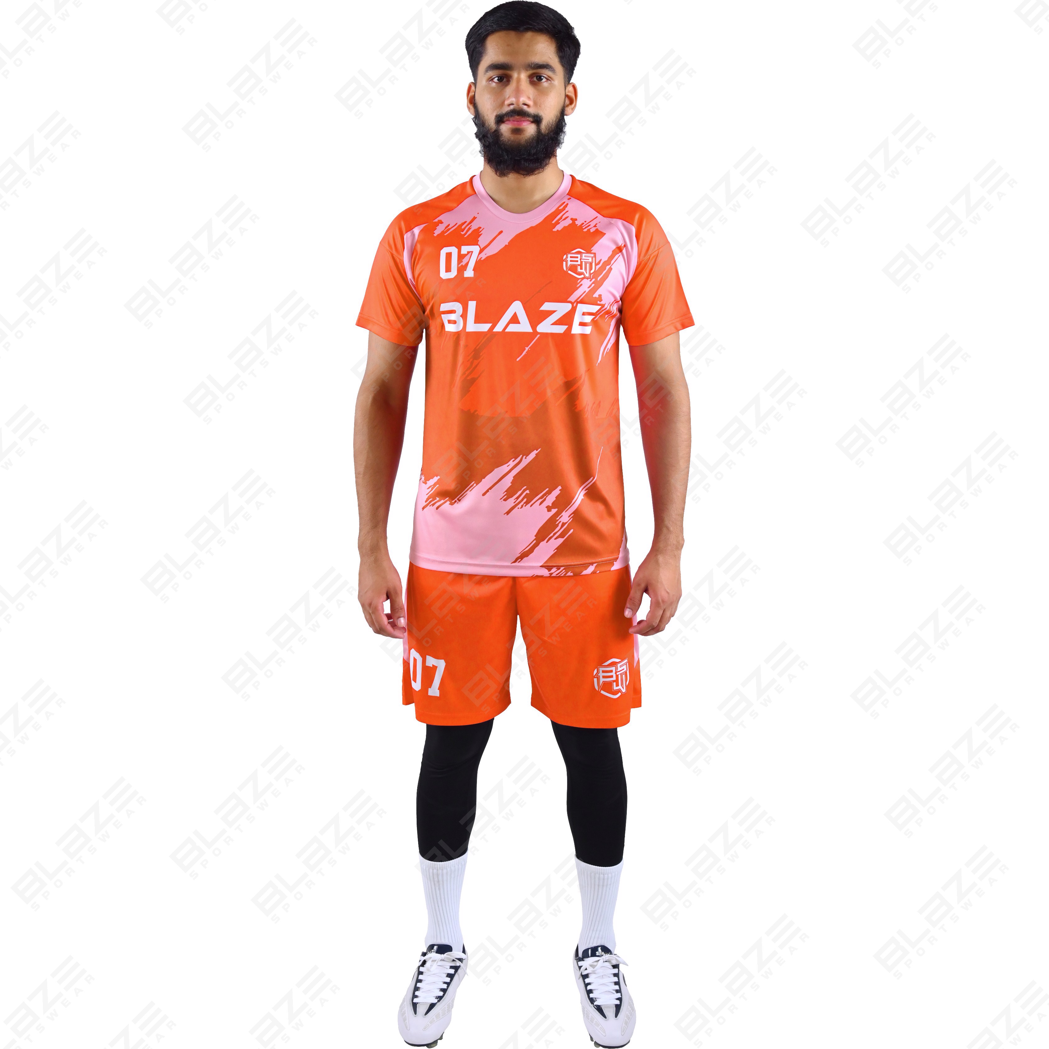  Custom soccer kit made from lightweight100% polyester with digital sublimation for Top performance.