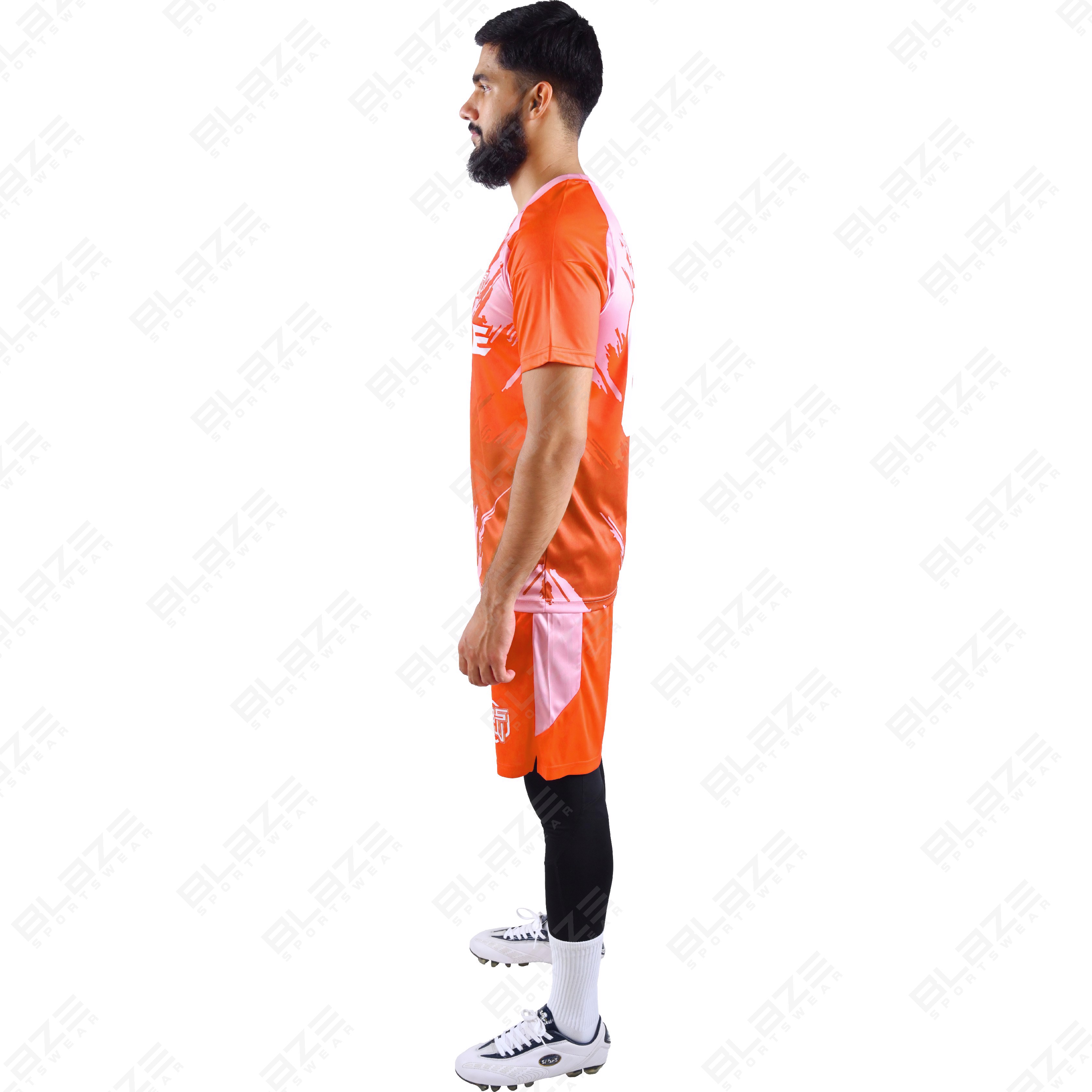  Custom soccer kit made from lightweight100% polyester with digital sublimation for Top performance. - view 3