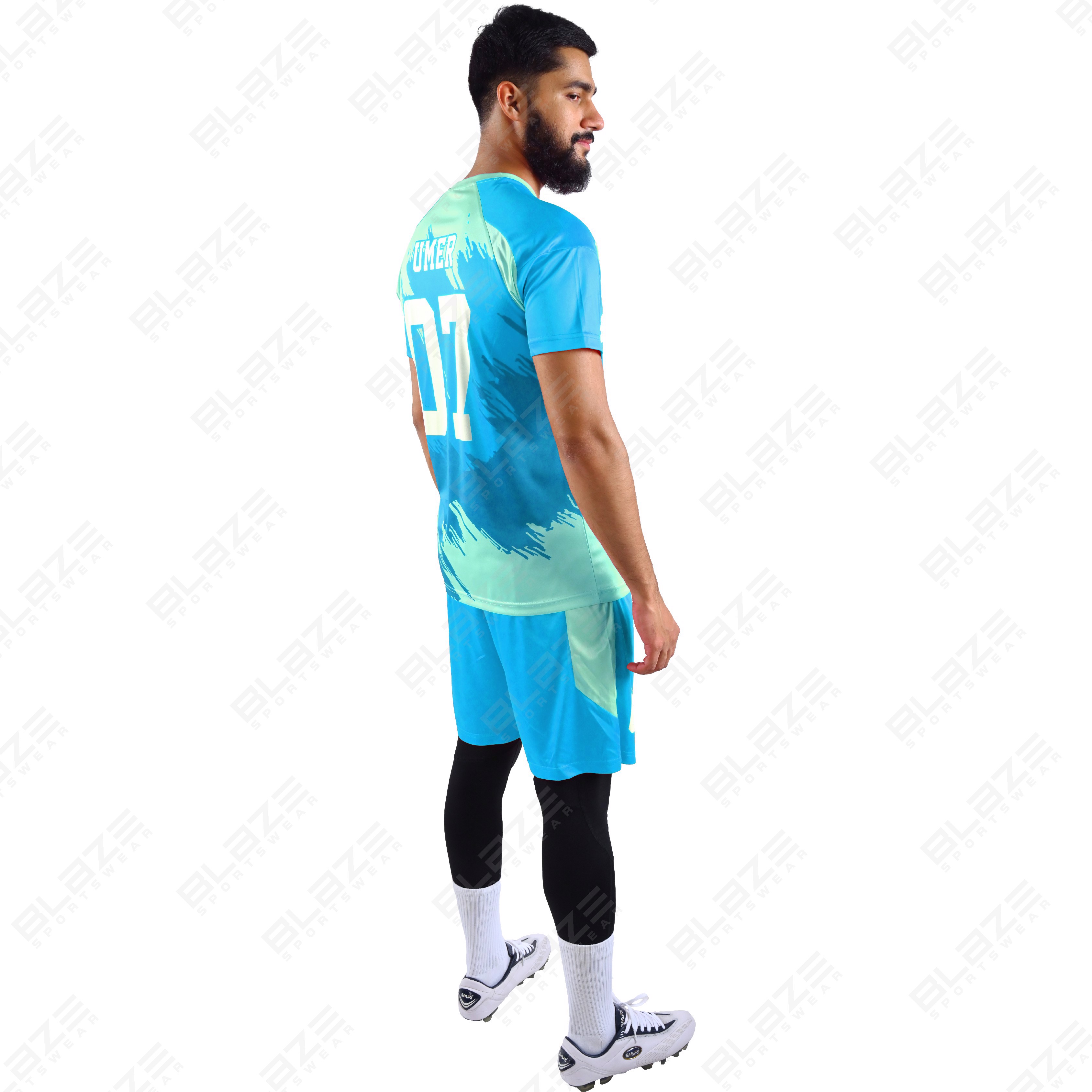  Tailored soccer wear  using breathable 100% polyester and digital sublimation for best performance. - view 3