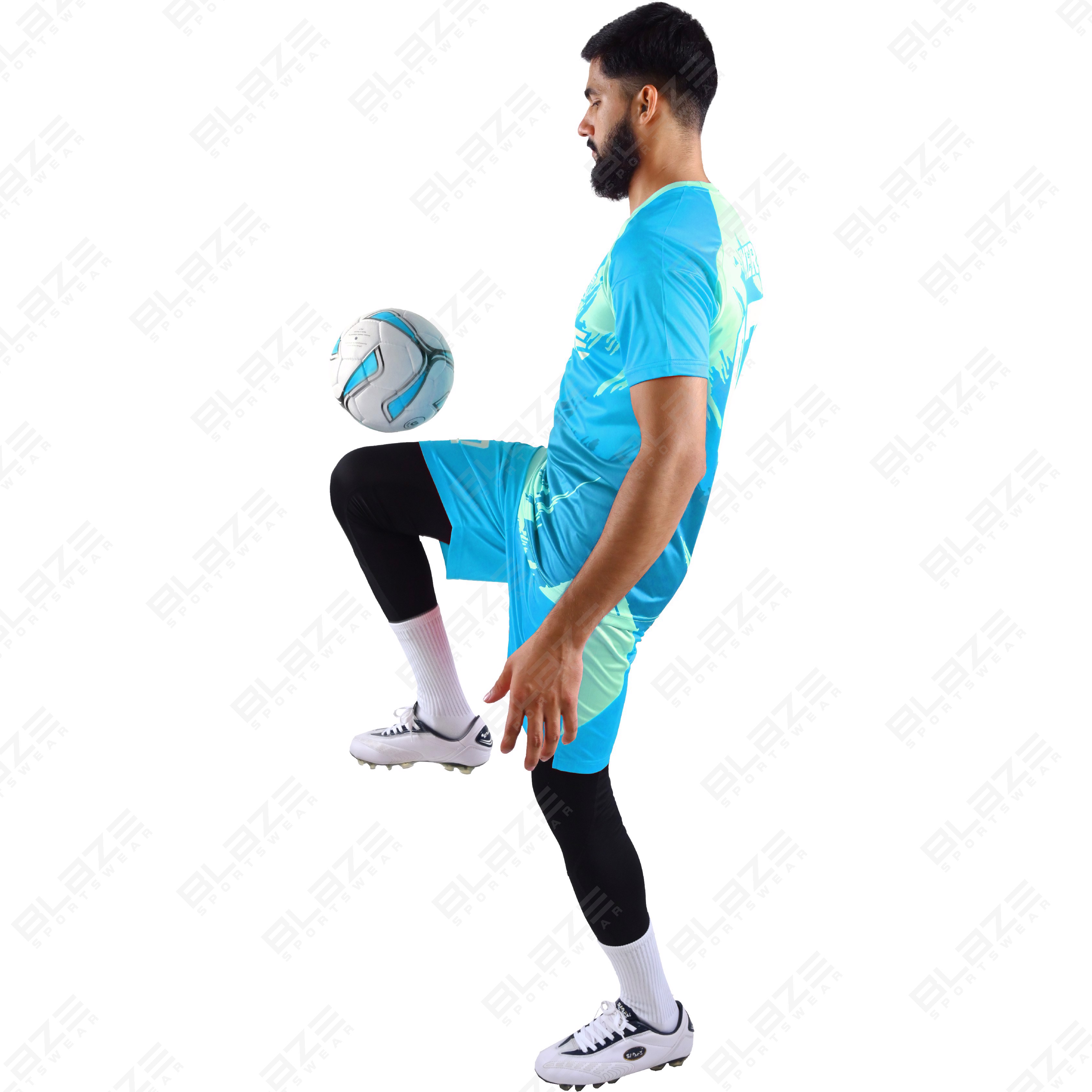  Tailored soccer wear  using breathable 100% polyester and digital sublimation for best performance. - view 6