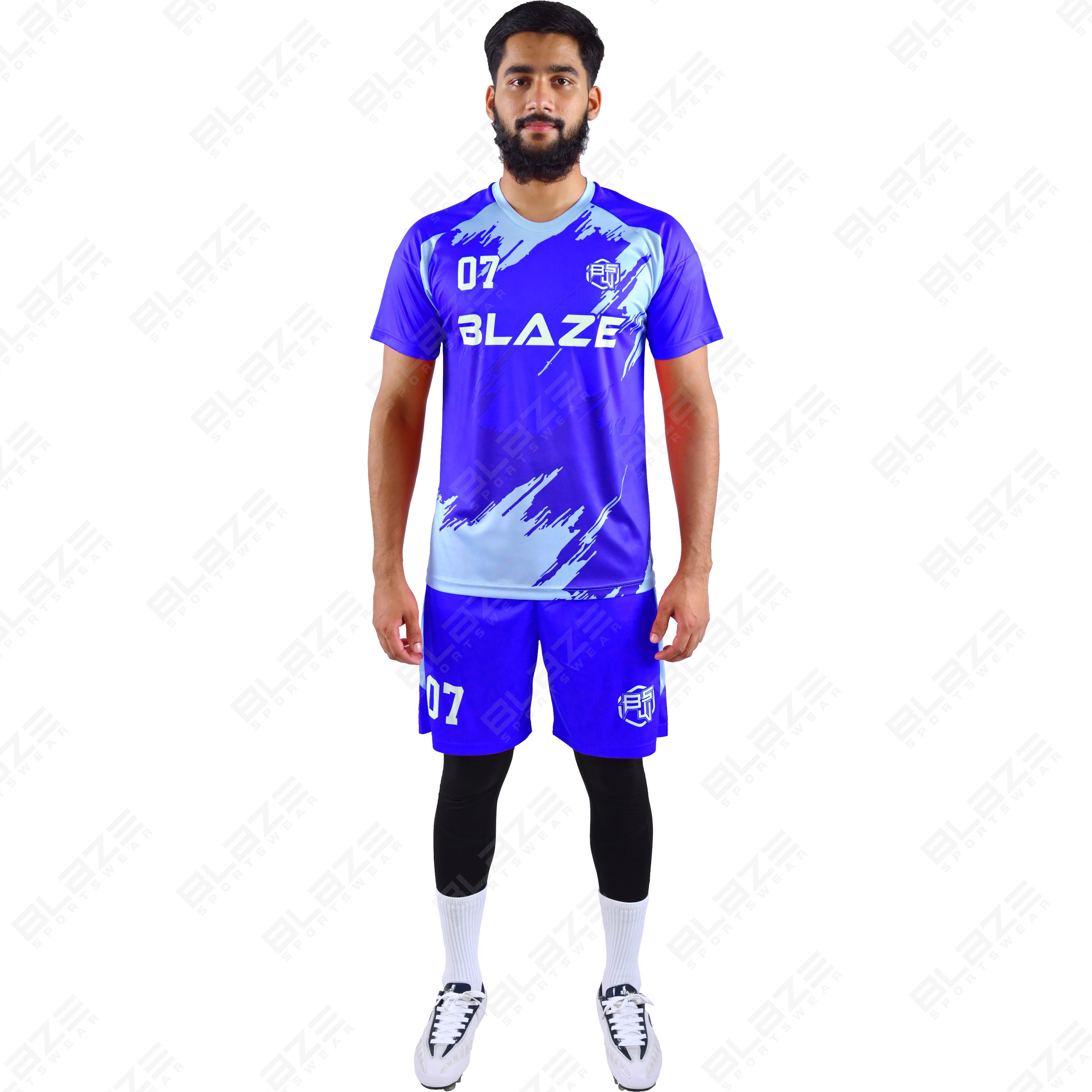 Custom soccer outfits made from lightweight 100% polyester with digital printing for Top performance - view 14
