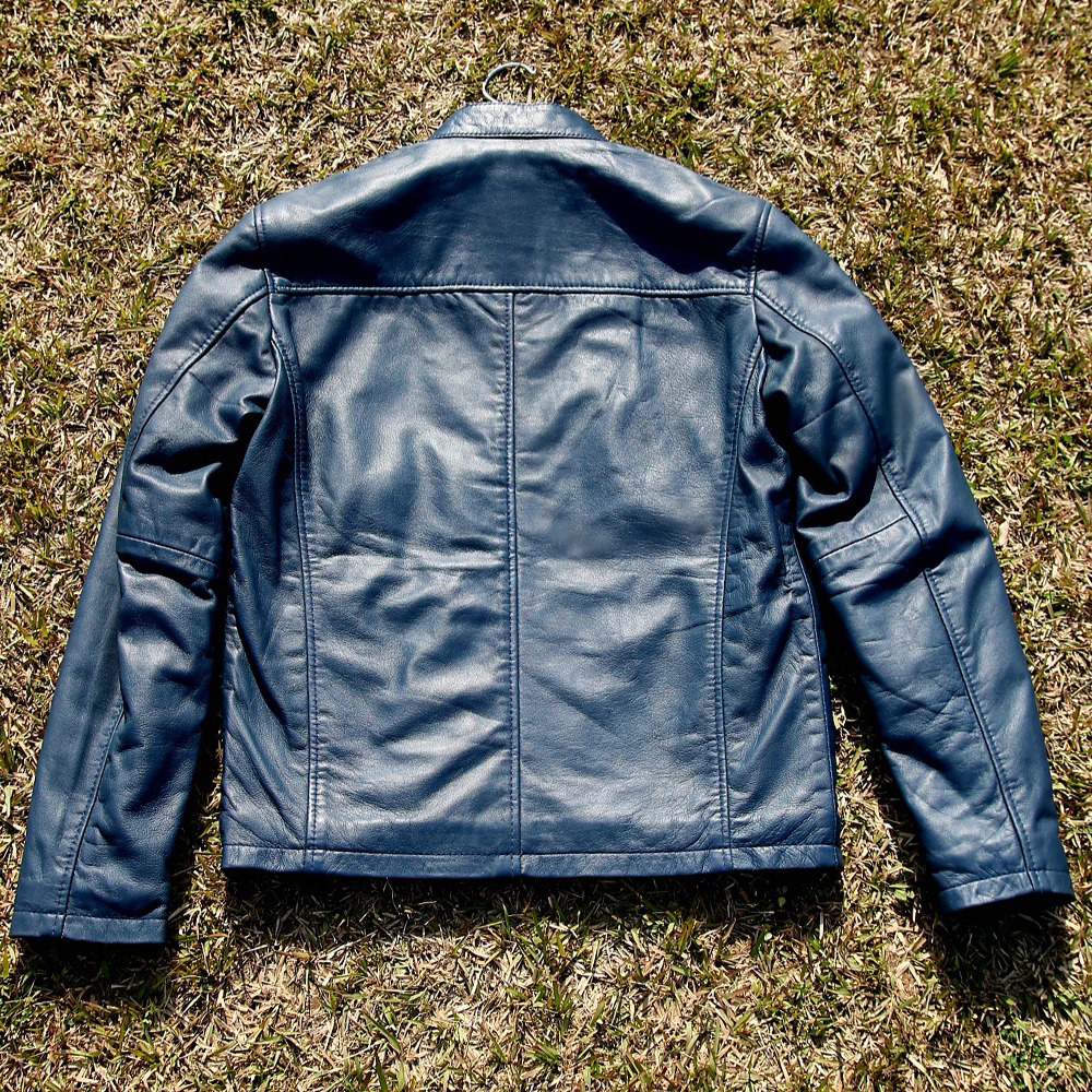 Men's leather jacket, premium quality jacket, original leather jacket, Original cow leather - view 4