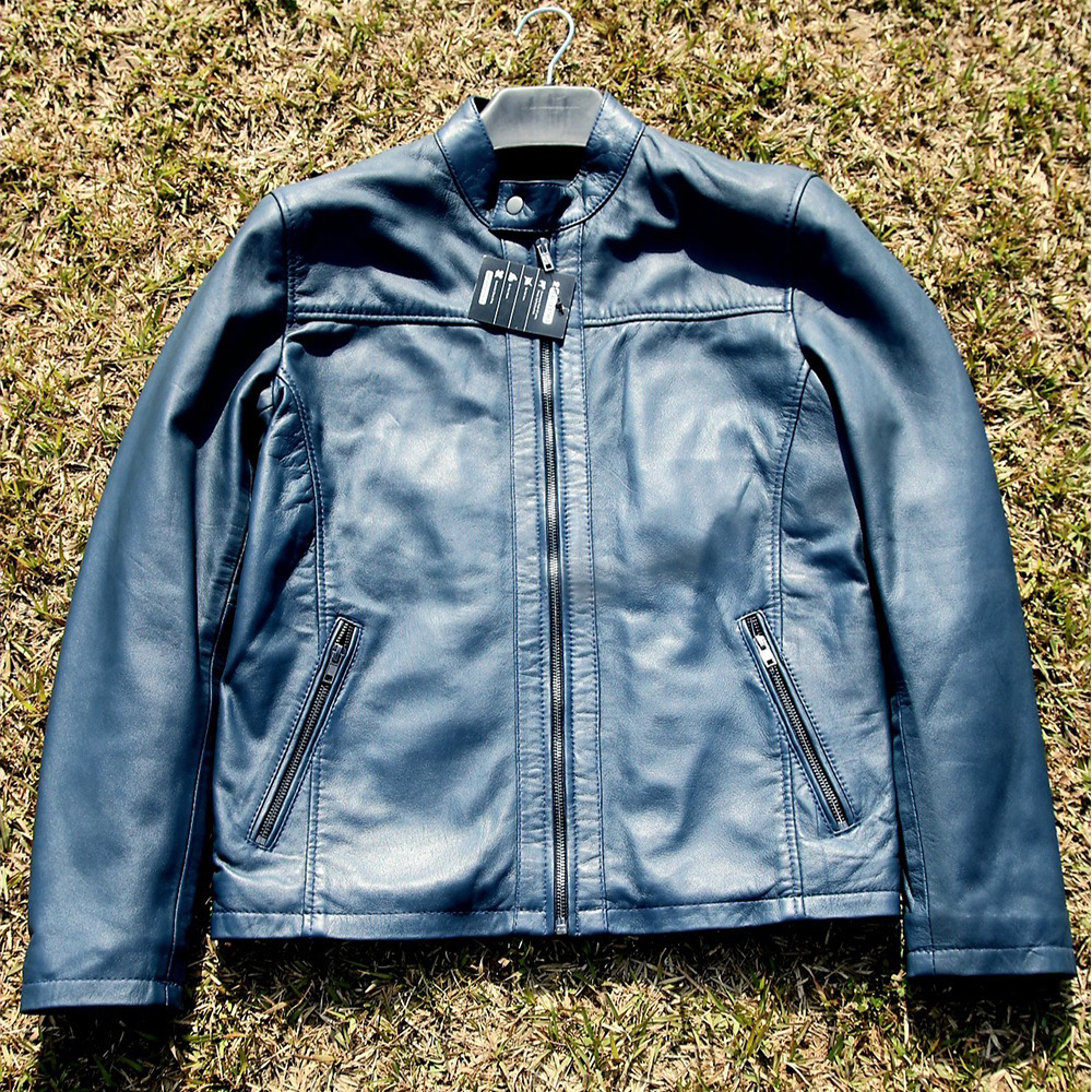 Men's leather jacket, premium quality jacket, original leather jacket, Original cow leather - view 7
