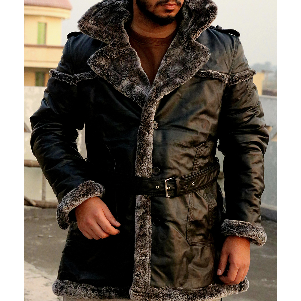 original leather long coat, soft fur long coat, long coat for ladies and men's, premium long coat