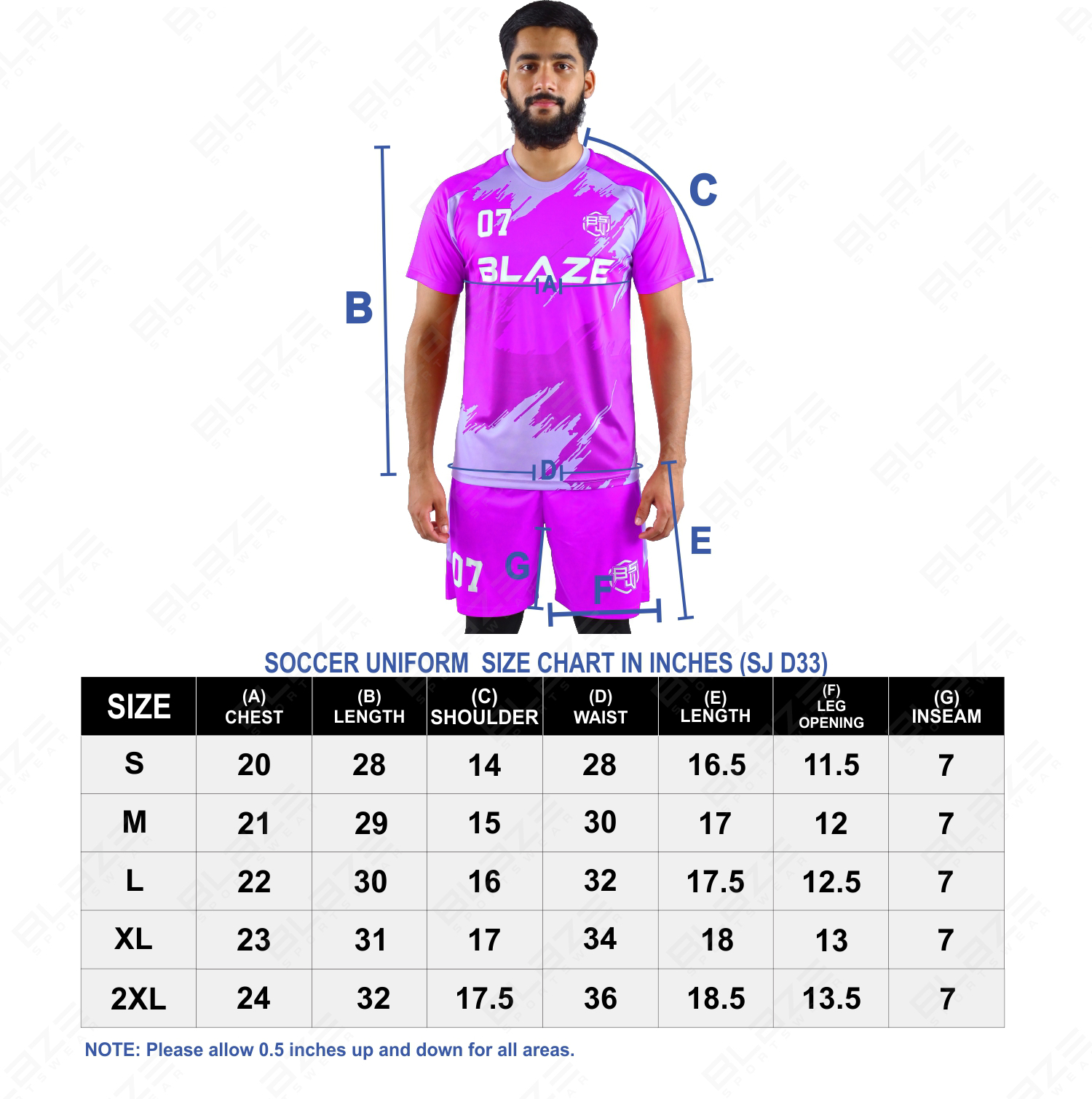Custom soccer uniforms with lightweight 100% polyester With digital printing for optimal performance - view 19