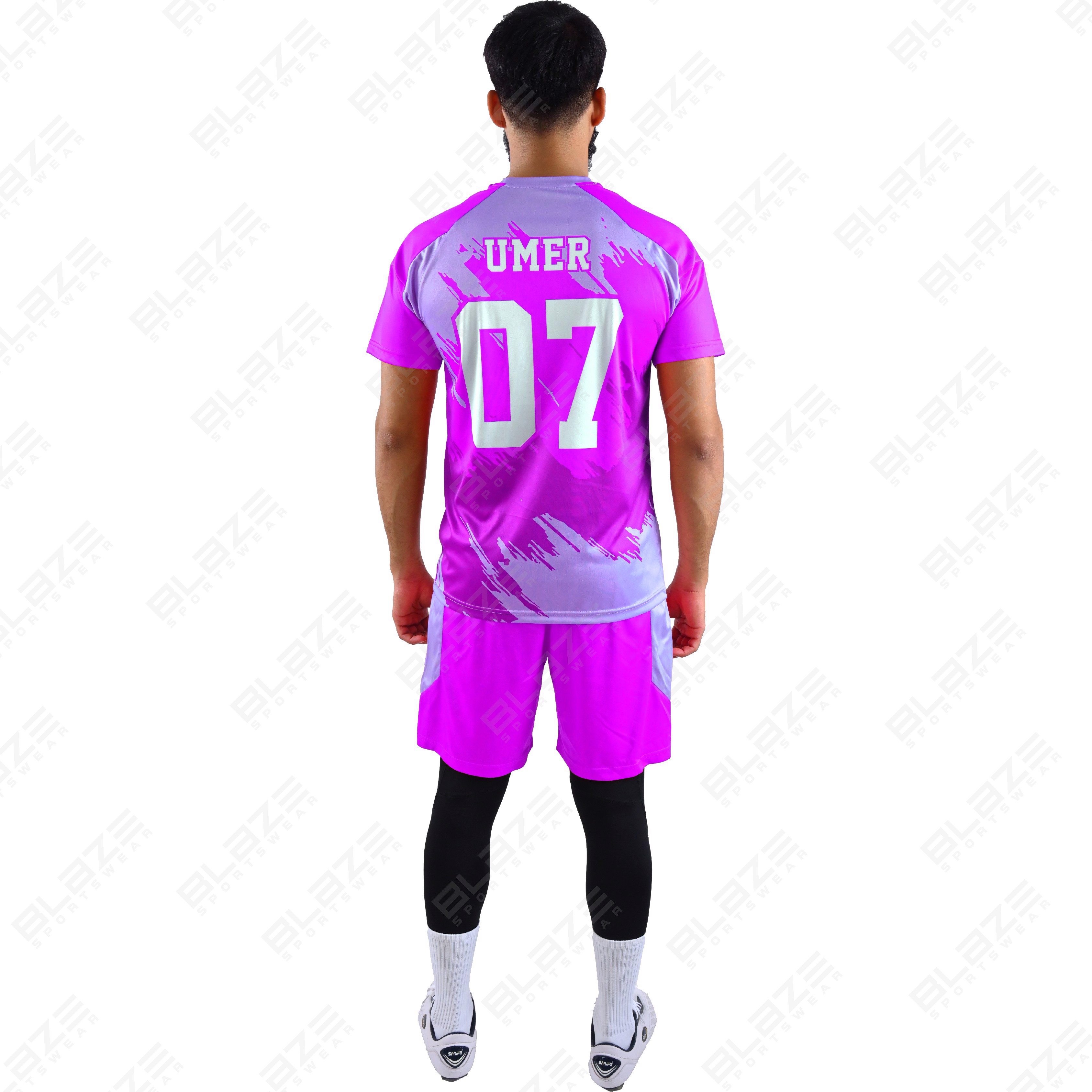 Custom soccer uniforms with lightweight 100% polyester With digital printing for optimal performance - view 22