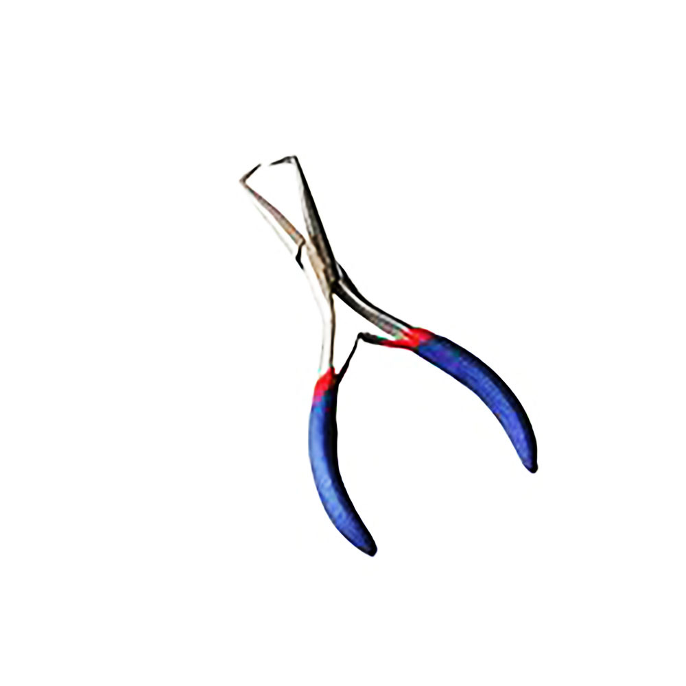  eco-friendly hot selling Hair Extension Pliers Tools set Bend nose Needle Cutter Sharp Straight  - view 2