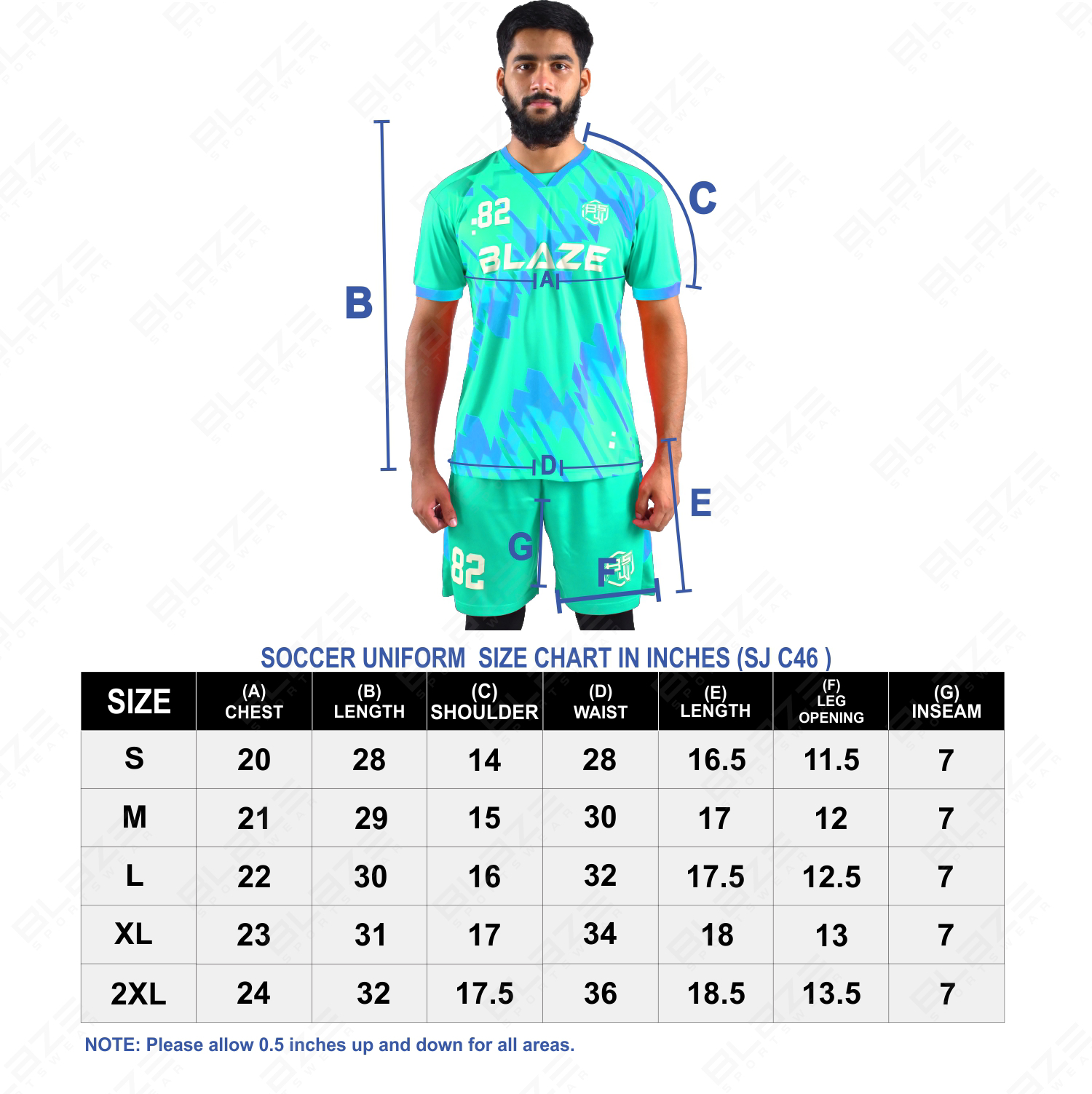 Custom soccer kits made from 100% lightweight polyester with digital print for athletic performance - view 12