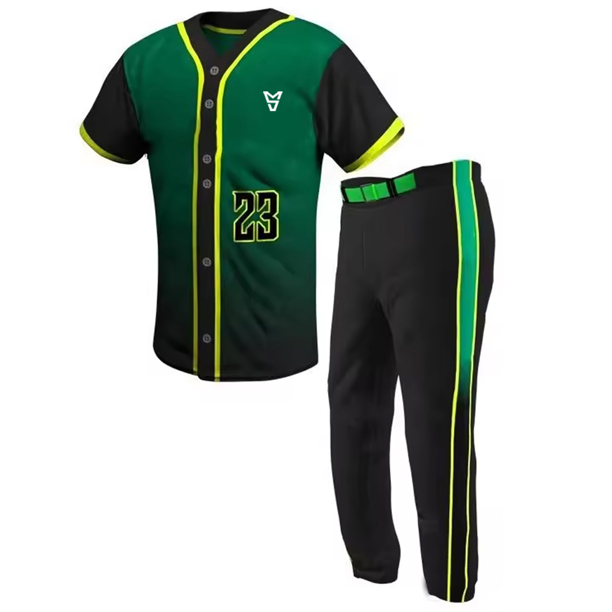  High Quality Breathable Fabric Customised Baseball Uniform  - view 4