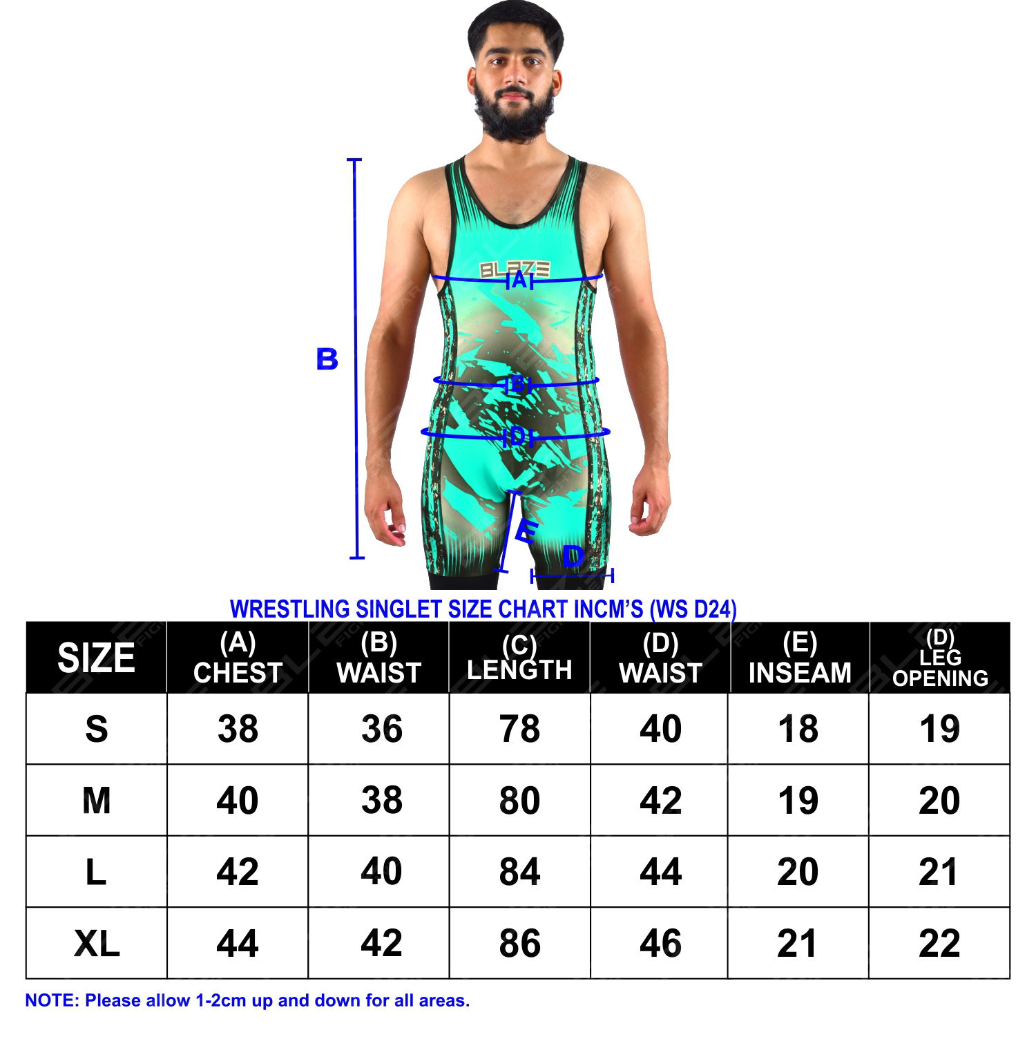 OEM men's high-elastic powerlifting singlet, one-piece garment with a classic knitted design. - view 3