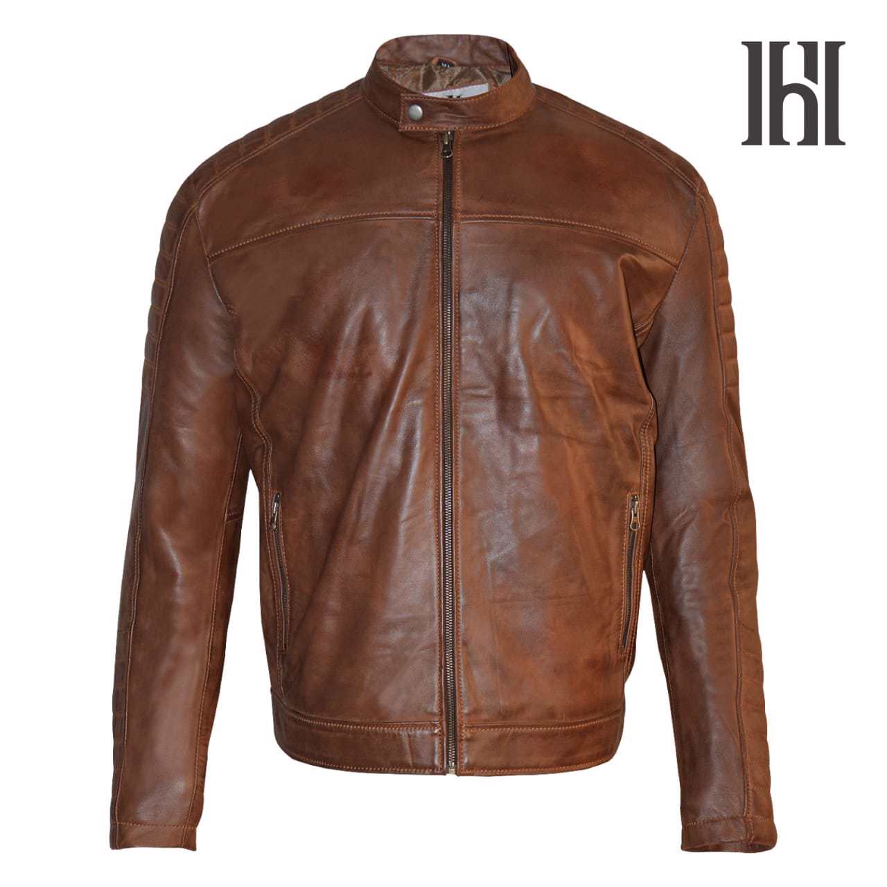 Men's leather jacket, premium quality jacket, original leather jacket, Original cow leather - view 6