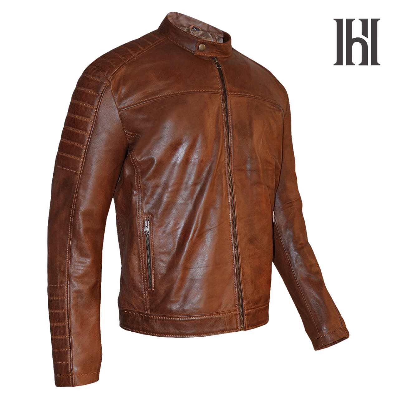 Men's leather jacket, premium quality jacket, original leather jacket, Original cow leather - view 7