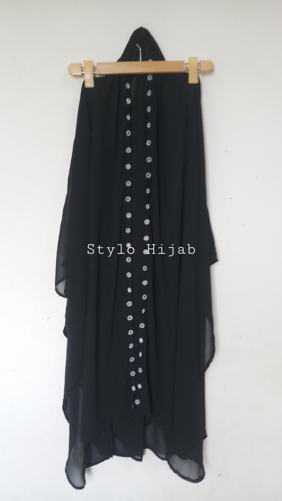 Mirror Shrug, Miirrore Upper, Korean Chiffon Shrug, Islamic upper, Formal Shrug, Ready to wear shrug