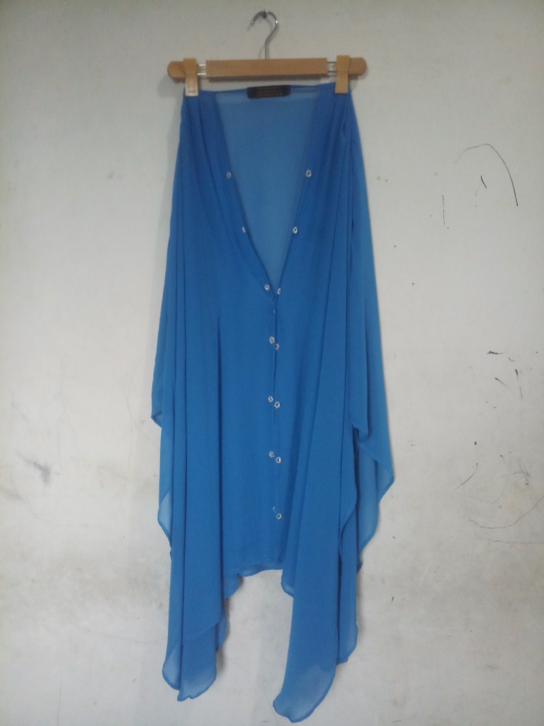 Mirror Shrug, Miirrore Upper, Korean Chiffon Shrug, Islamic upper, Formal Shrug, Ready to wear shrug - view 2