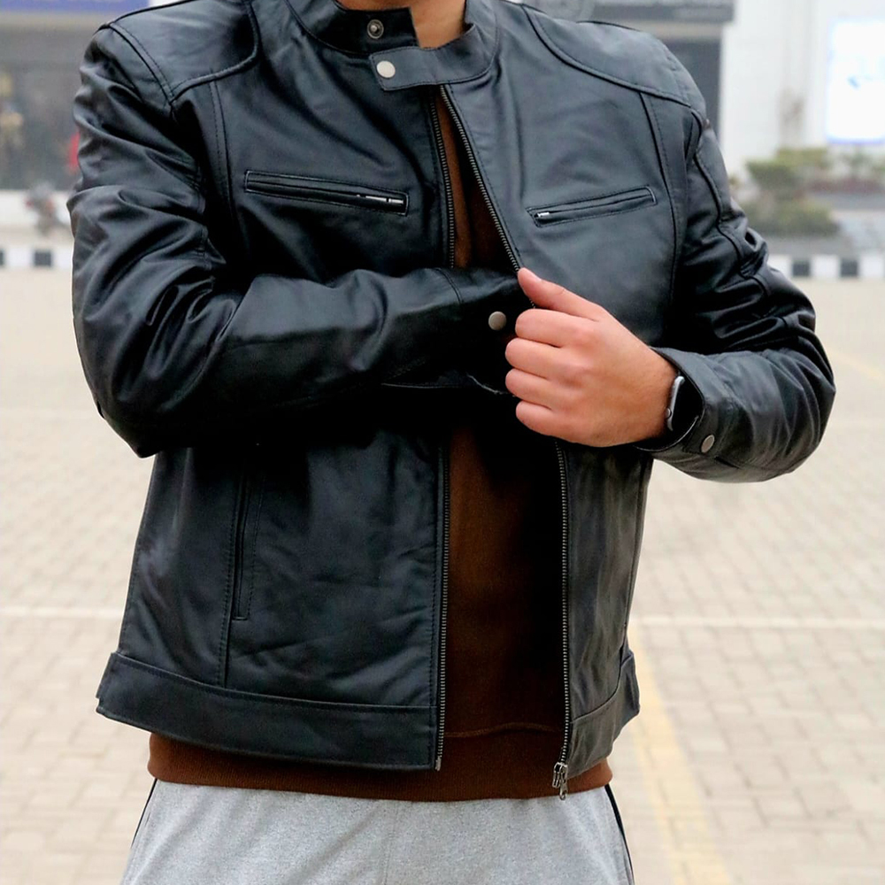 Men's leather jacket, premium leather jacket, original leather jacket, Original cow leather