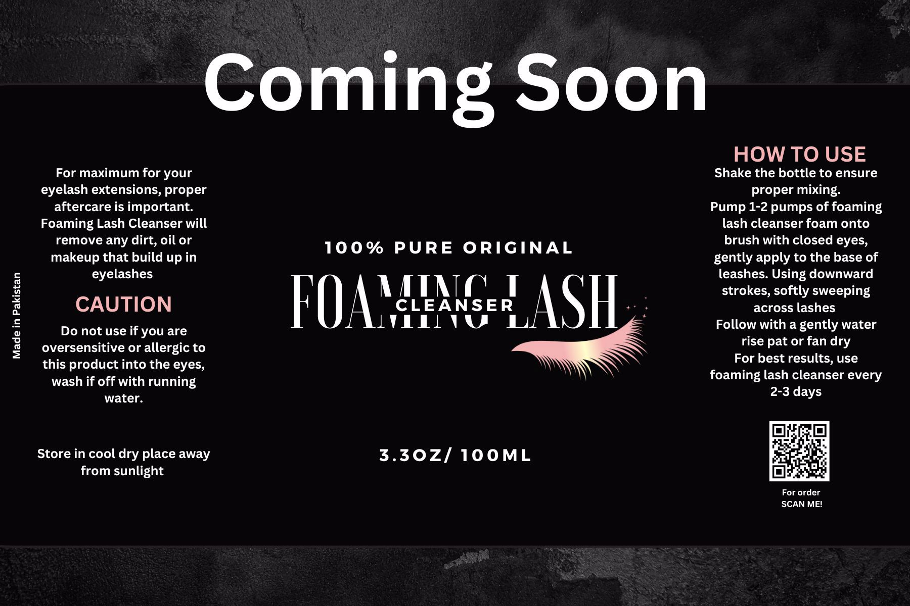 Foaming Lash Cleanser  - view 2