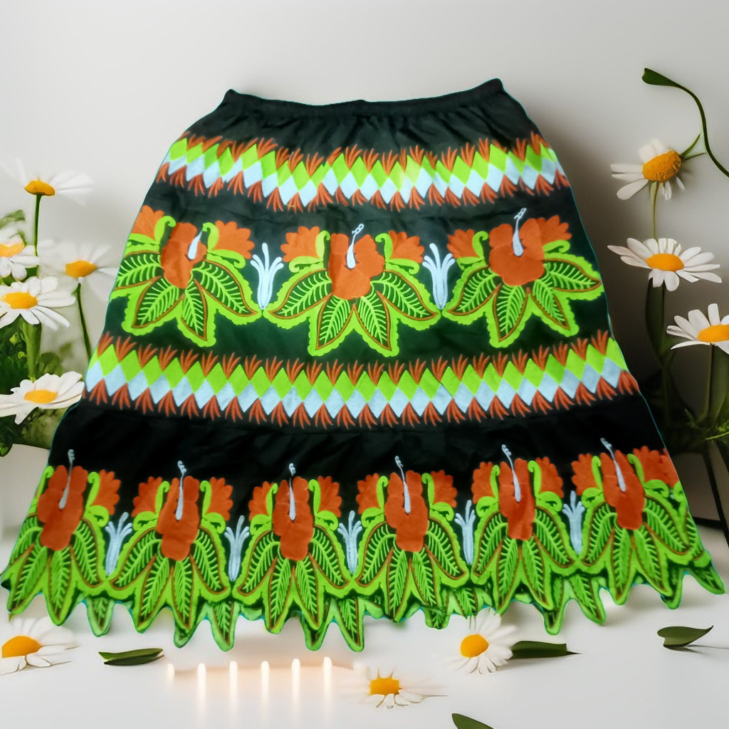 Premium Quality Ladies Embroidered Skirt  Available In Any Size With Customised Design  - view 2