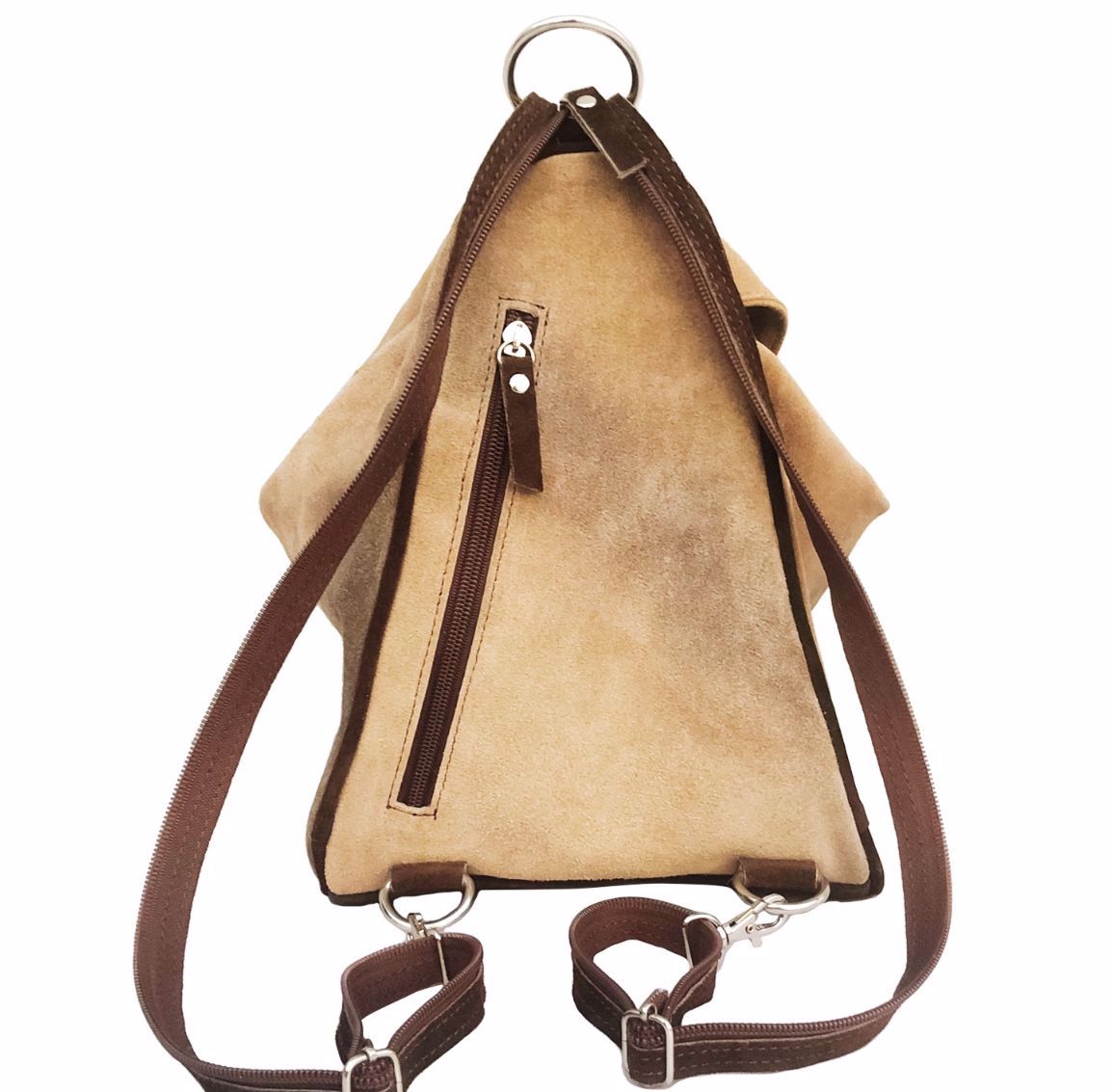   Versatile And Stylish Sophisticated Look Leather Backpack With Spacious Compartments  - view 2