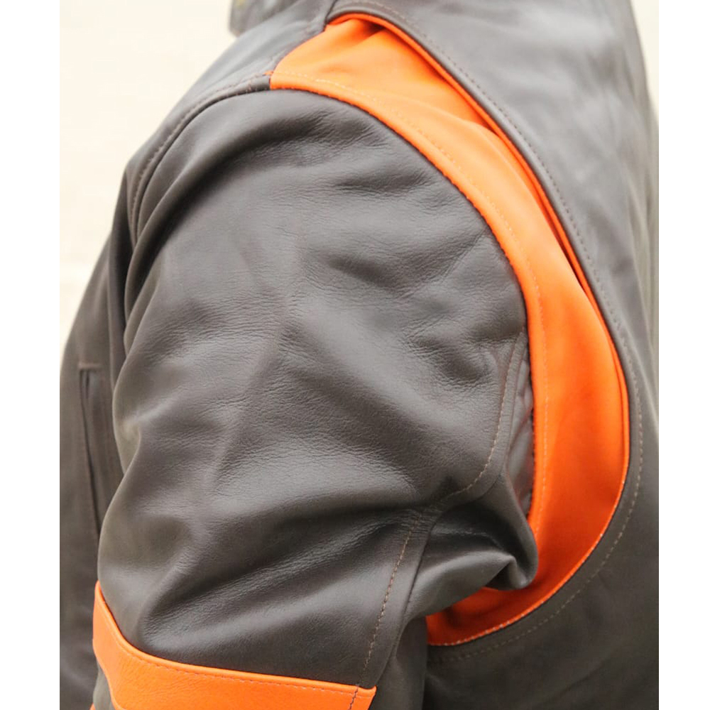 Men's leather jacket, original leather jacket, premium leather jacket, Original cow leather - view 3