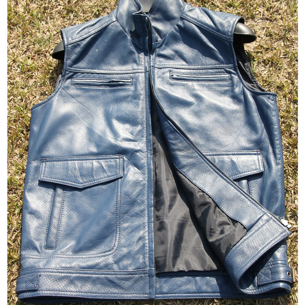 men's leather west, premium leather west, original cow leather west for men's, classic west for men - view 6