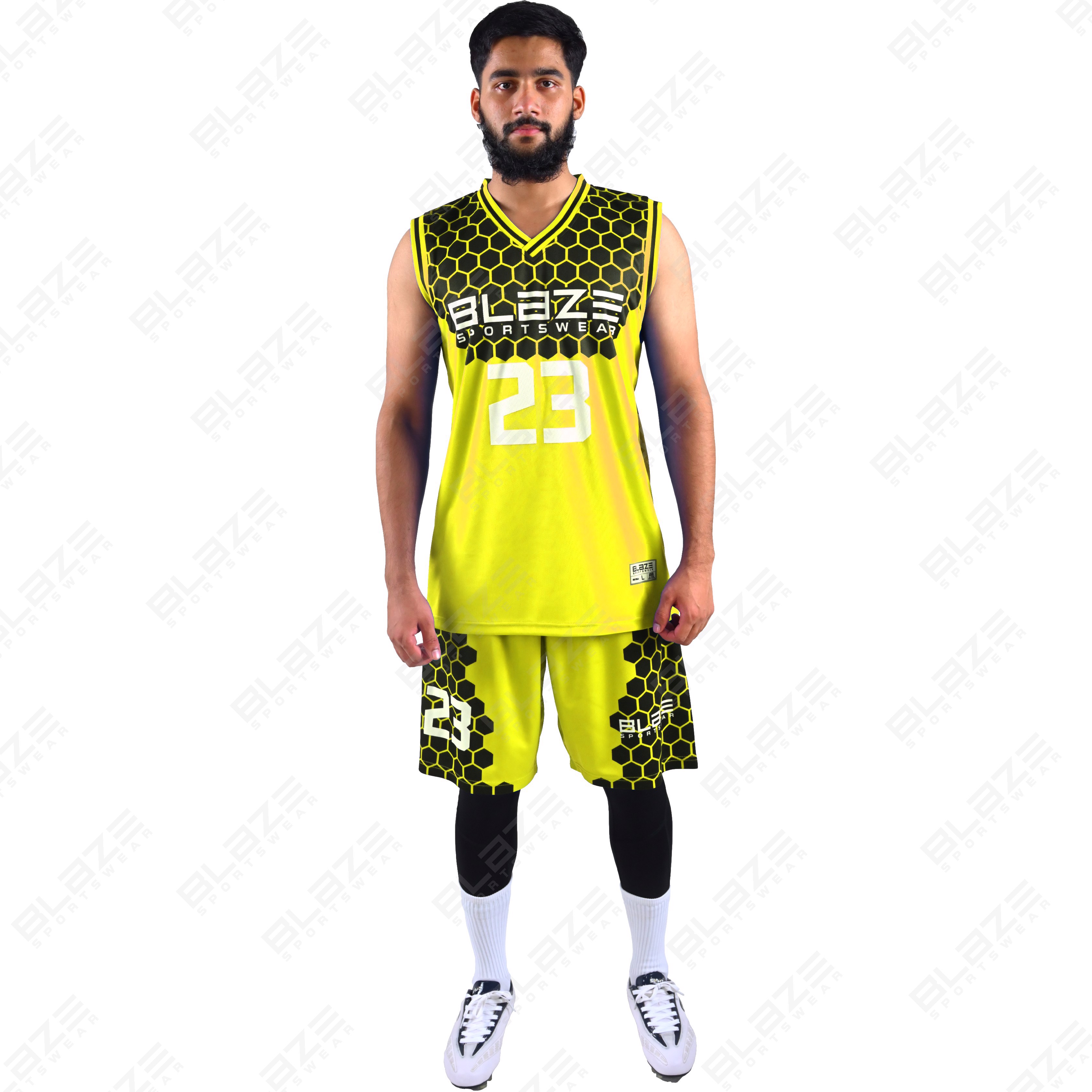  Custom soccer uniforms in lightweight 100% polyester with digital sublimation for best performance.
