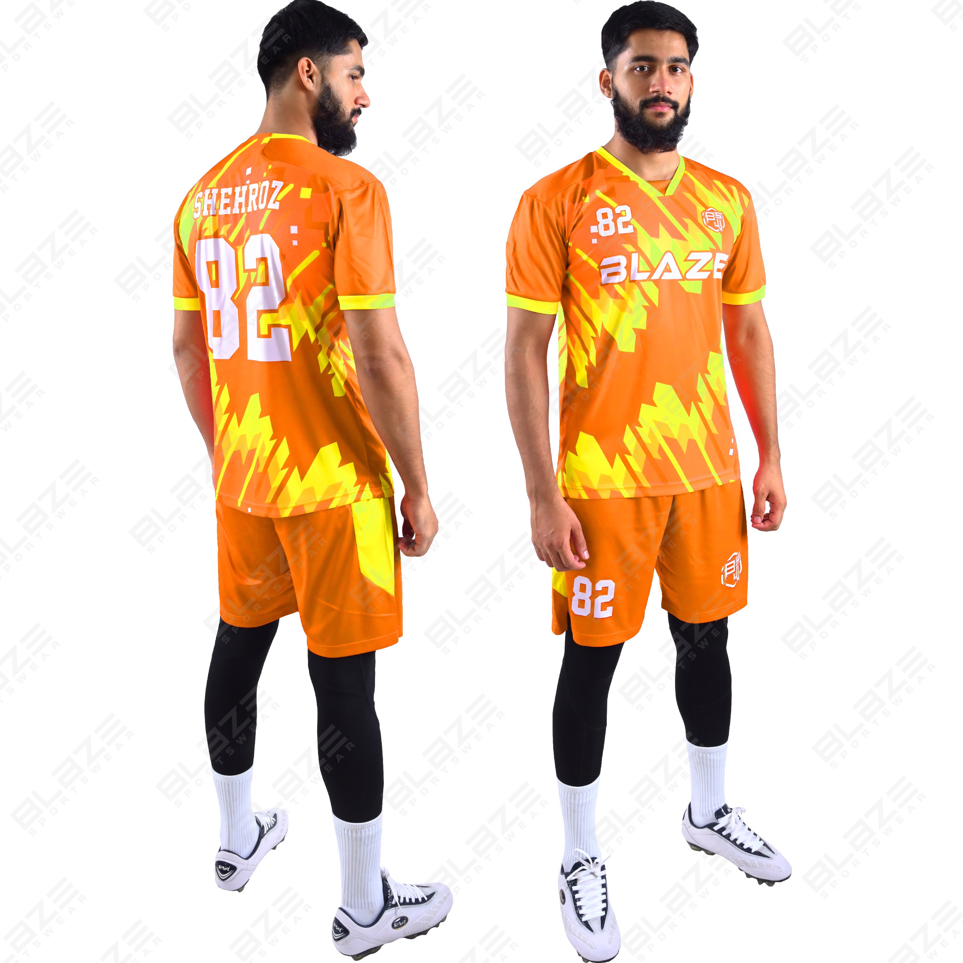  Custom soccer uniforms in lightweight 100% polyester with digital sublimation for best performance. - view 7