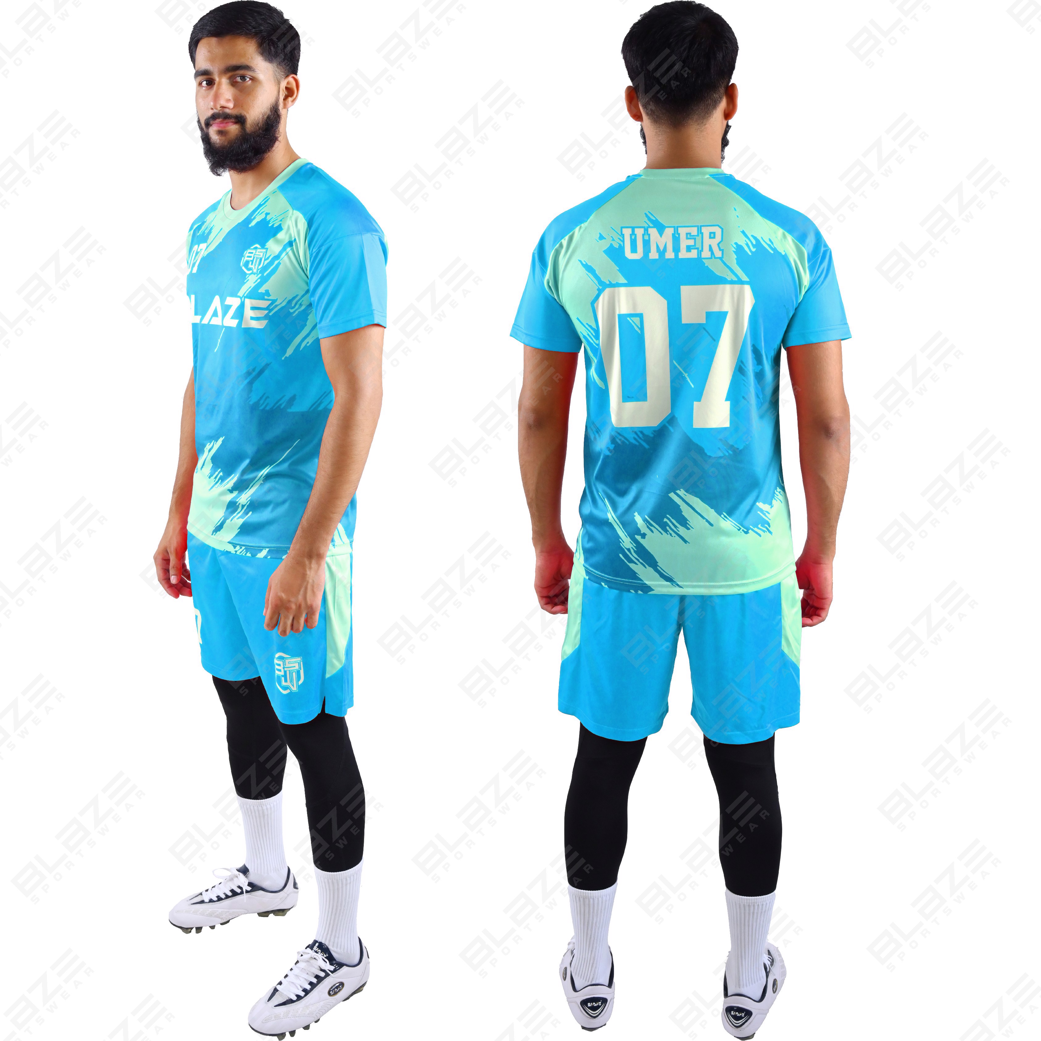  Custom soccer uniforms in lightweight 100% polyester with digital sublimation for best performance. - view 9