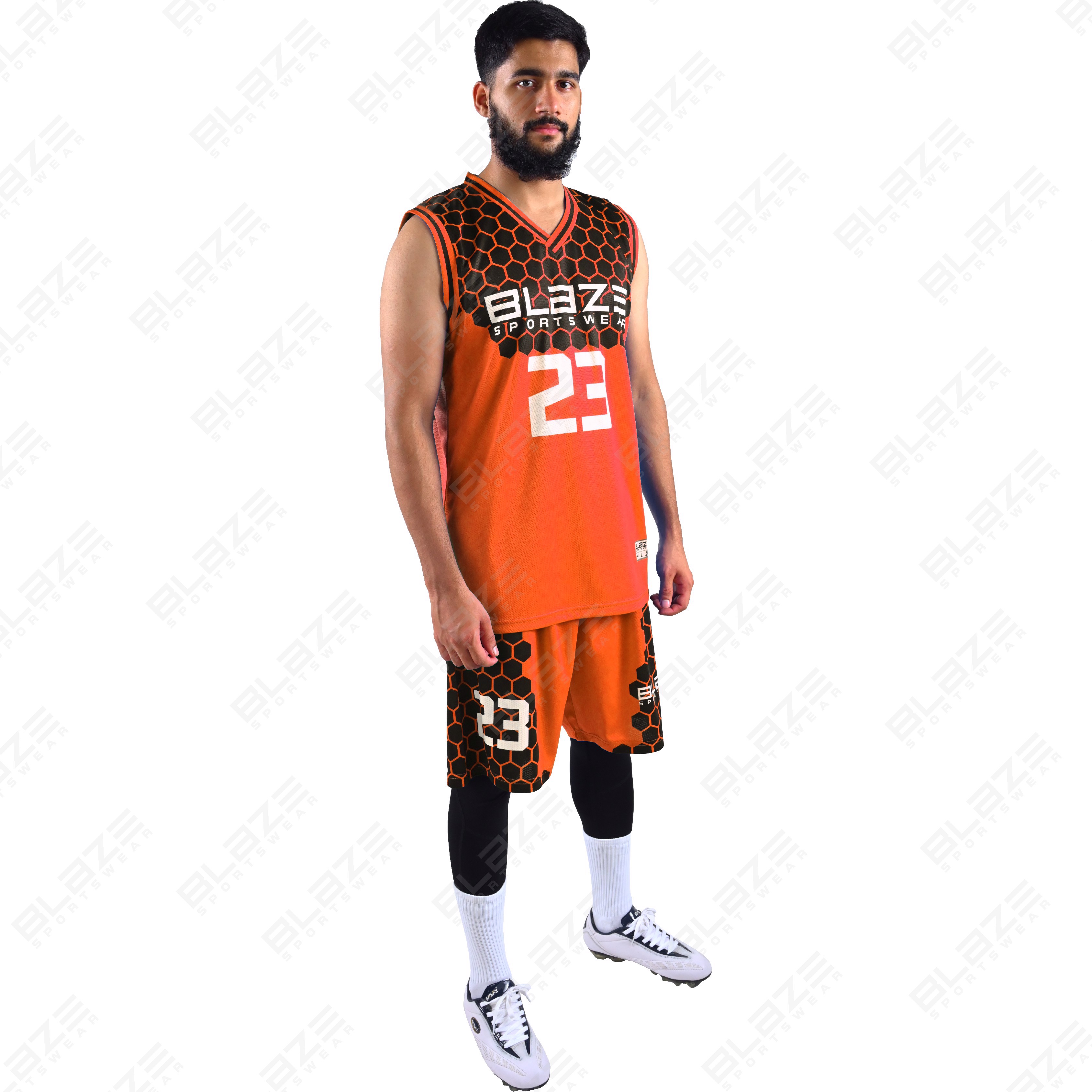  Custom soccer kits in lightweight 100% polyester featuring digital sublimation for Best performance - view 2