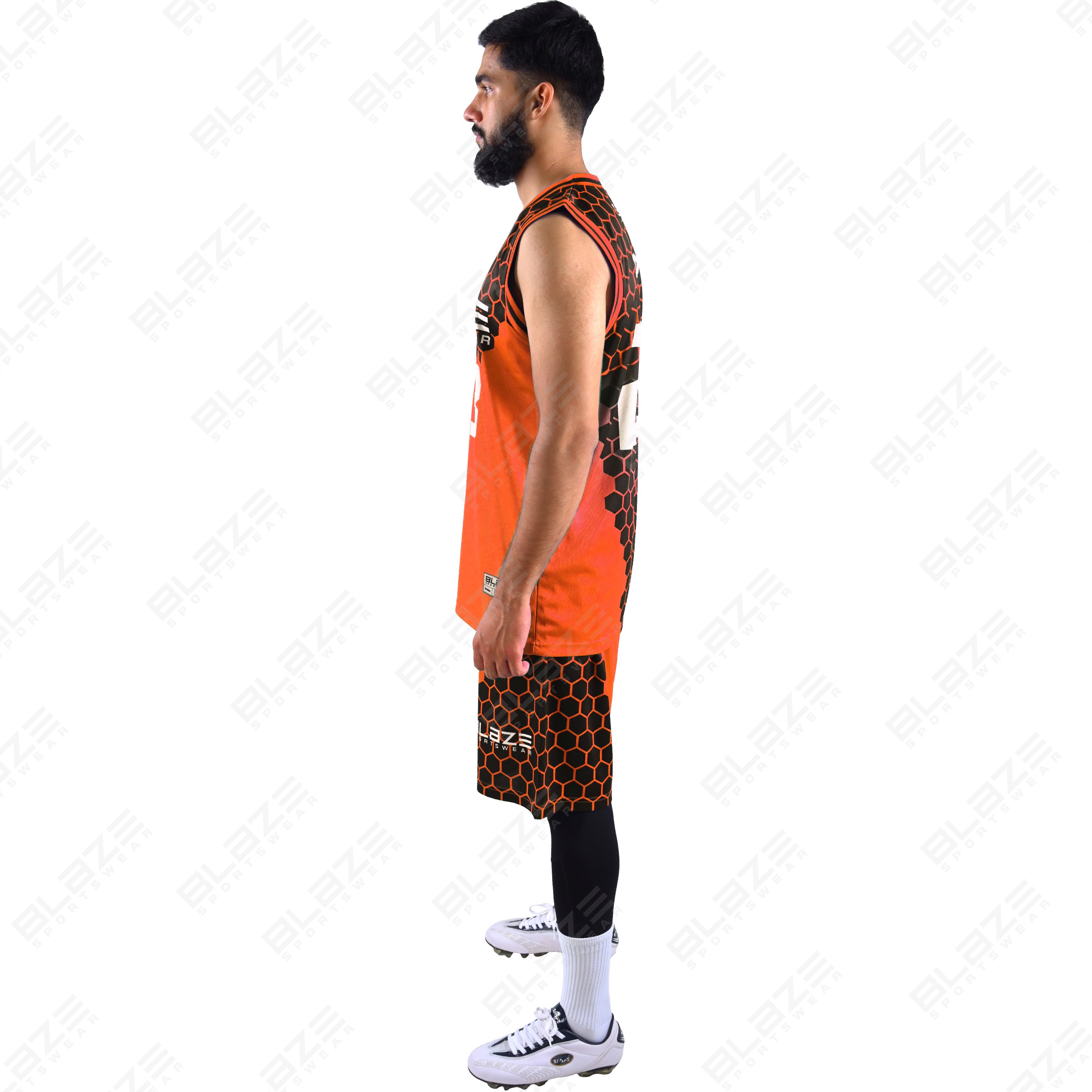  Custom soccer kits in lightweight 100% polyester featuring digital sublimation for Best performance - view 5