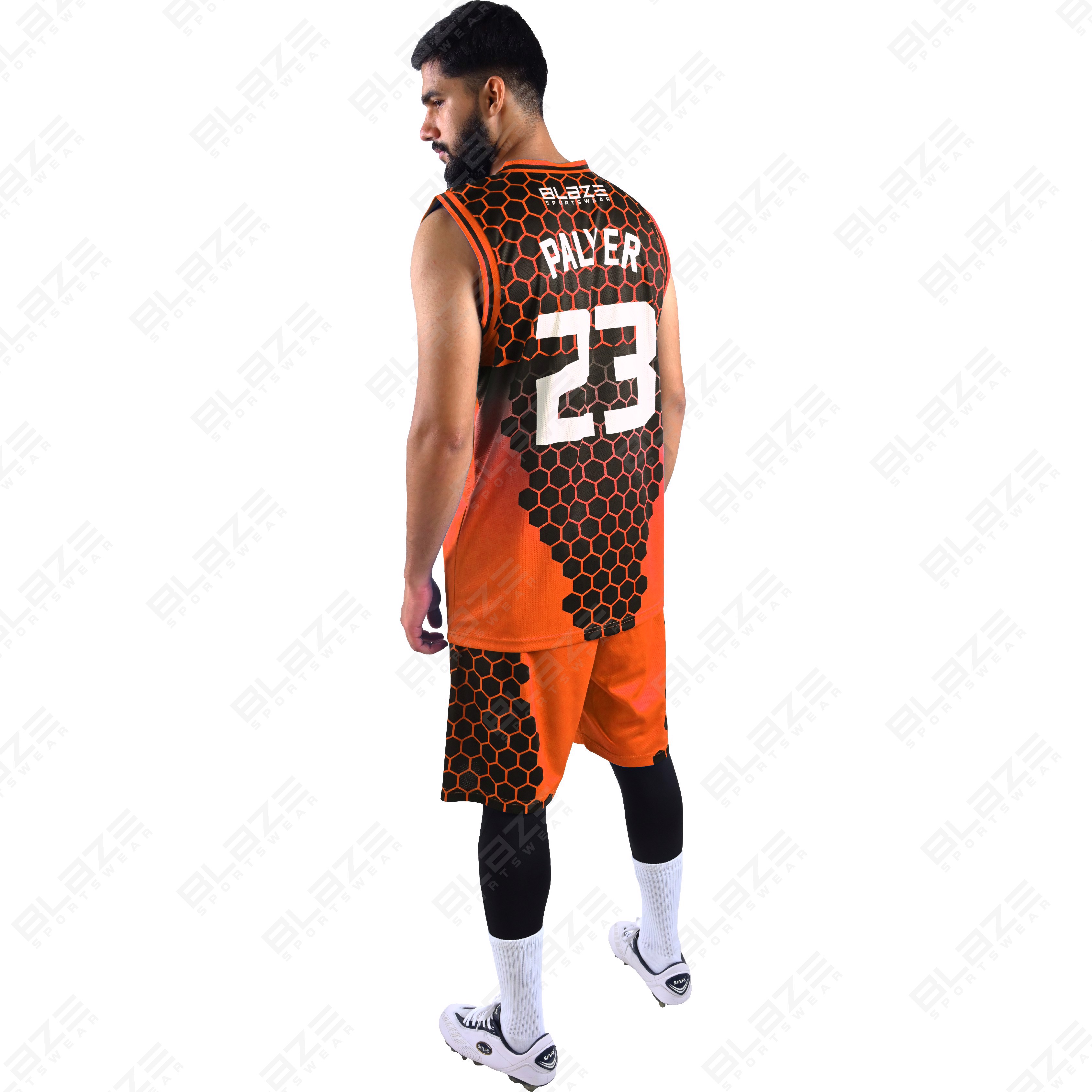  Custom soccer kits in lightweight 100% polyester featuring digital sublimation for Best performance - view 7