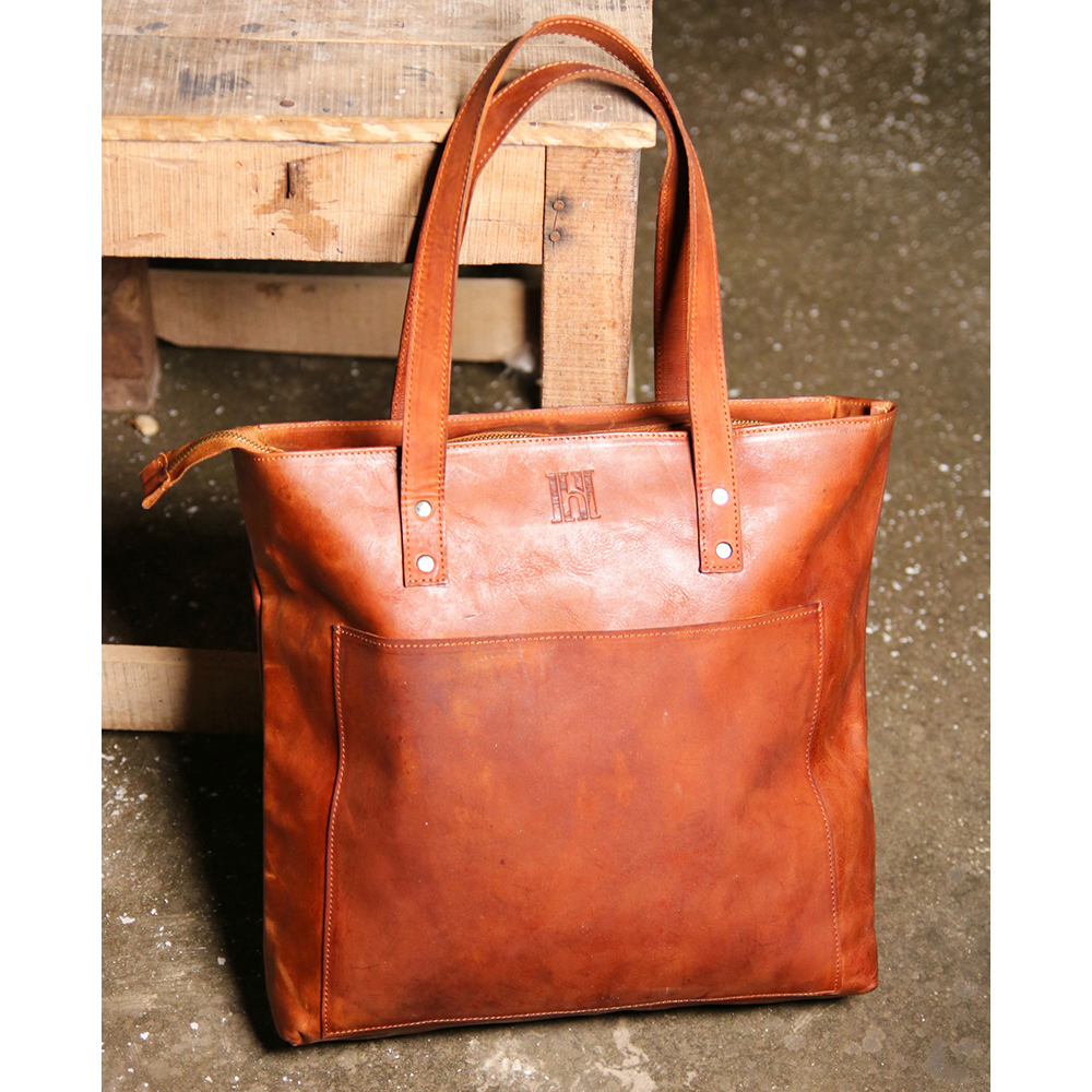 ladies leather tote bag, original leather tote bag, leather handbag, women's bag, 