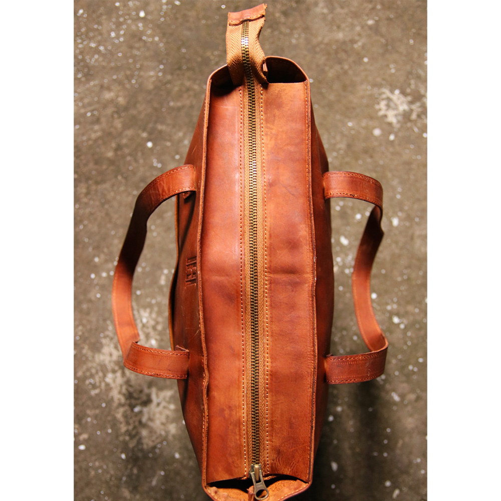 ladies leather tote bag, original leather tote bag, leather handbag, women's bag,  - view 6