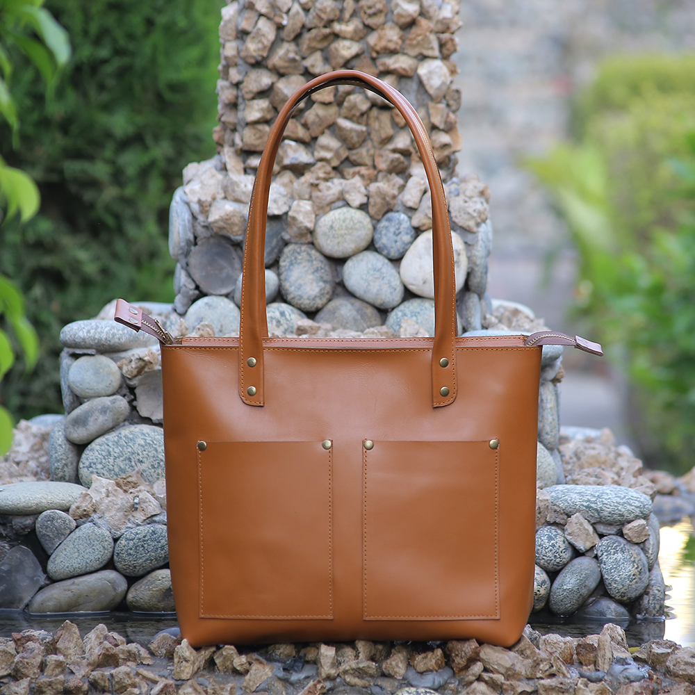 ladies leather tote bag, original leather tote bag, leather handbag, women's bag, leather bag