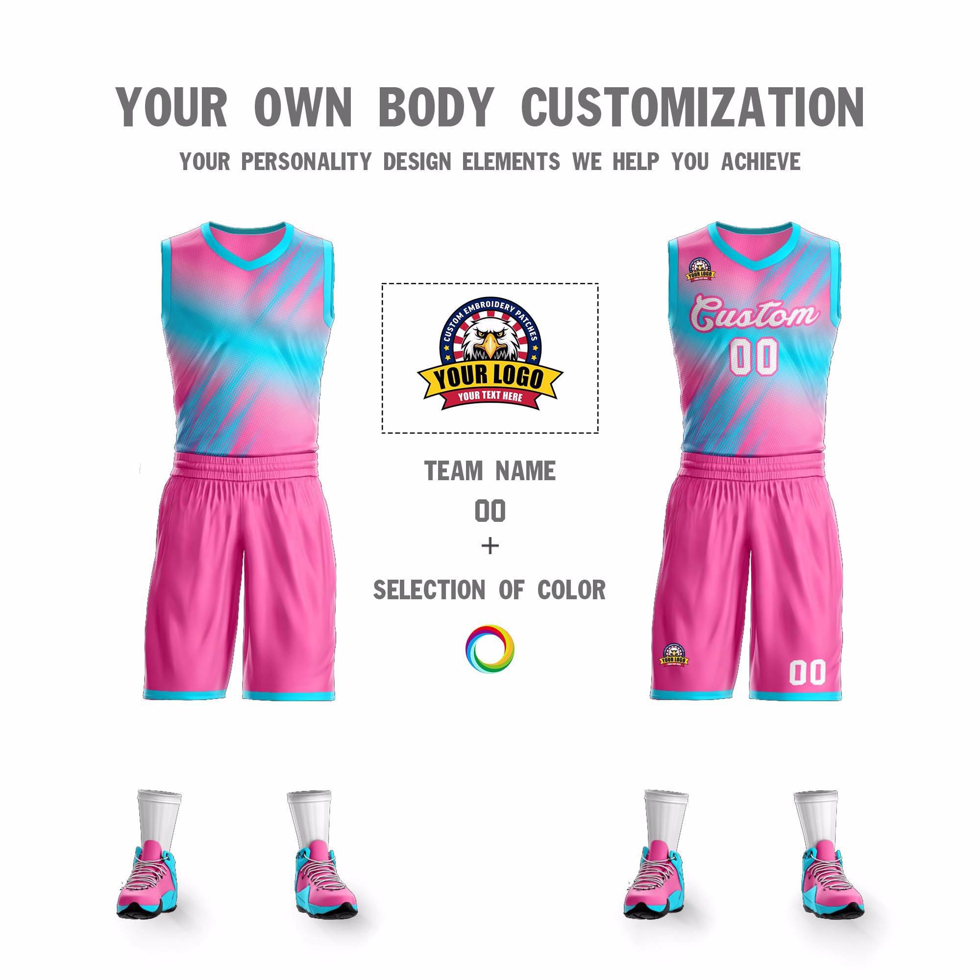 Wholesale Sublimation Basketball Uniform High Quality Sportswear Custom Names & Numbers - view 3