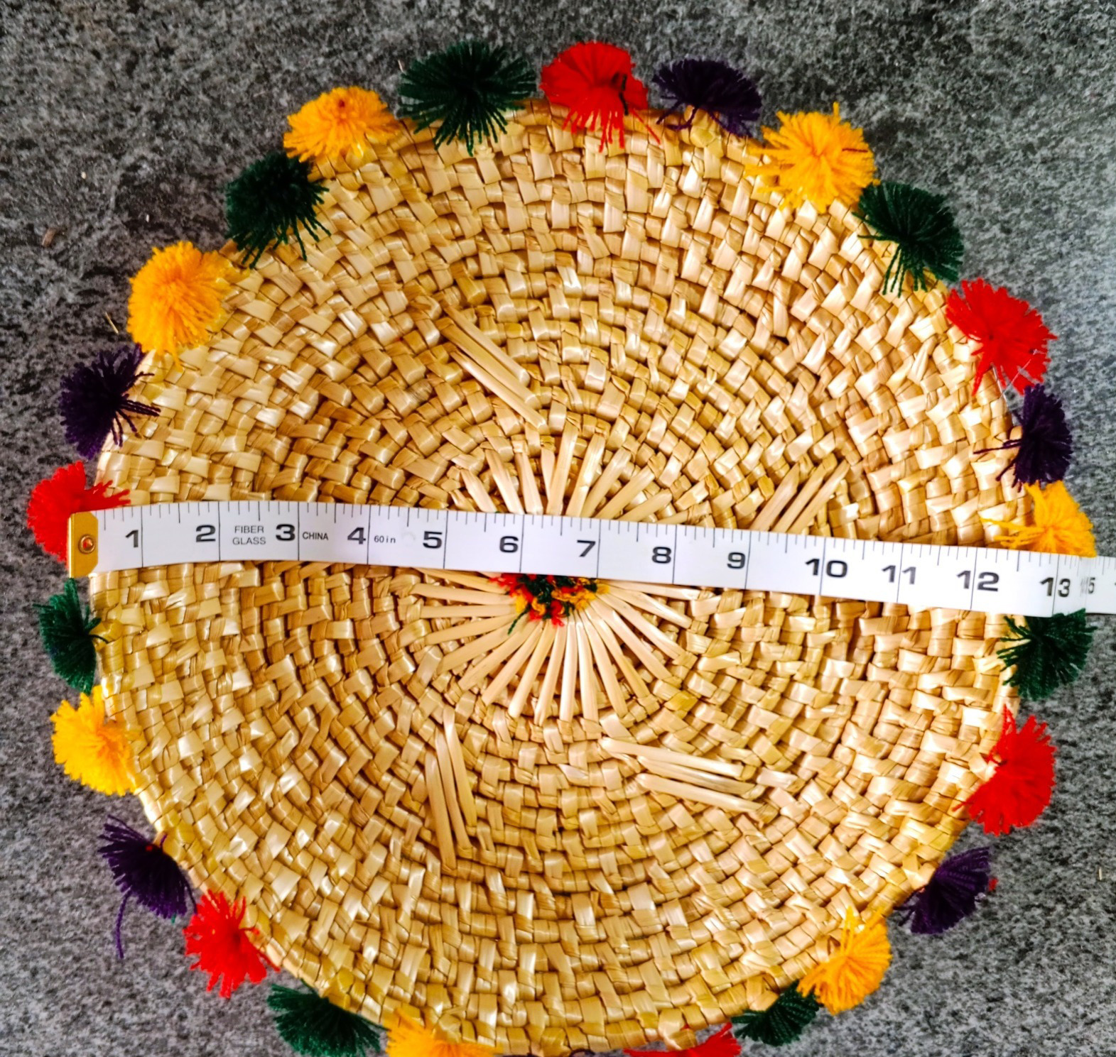 High Quality Date Leaves Beautifully Handcrafted 12-inch Changair Perfect For Serving Meal - view 2