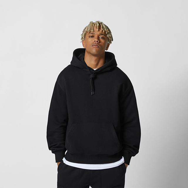 High Quality Knitted  Cotton Hoodie With Customization of Logo Printing Size and Colour 